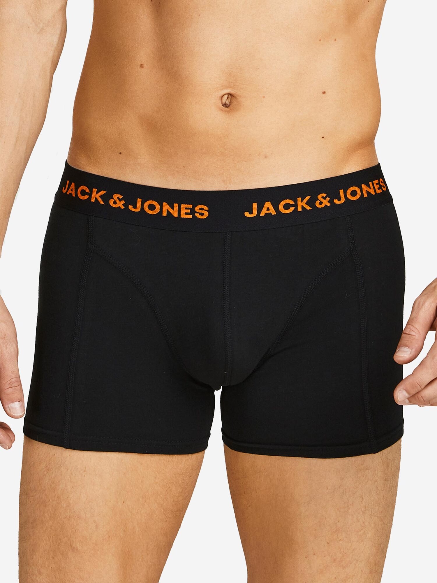 JACK & JONES Boxeri JACBlack Friday galben citron / portocaliu / roșu / negru