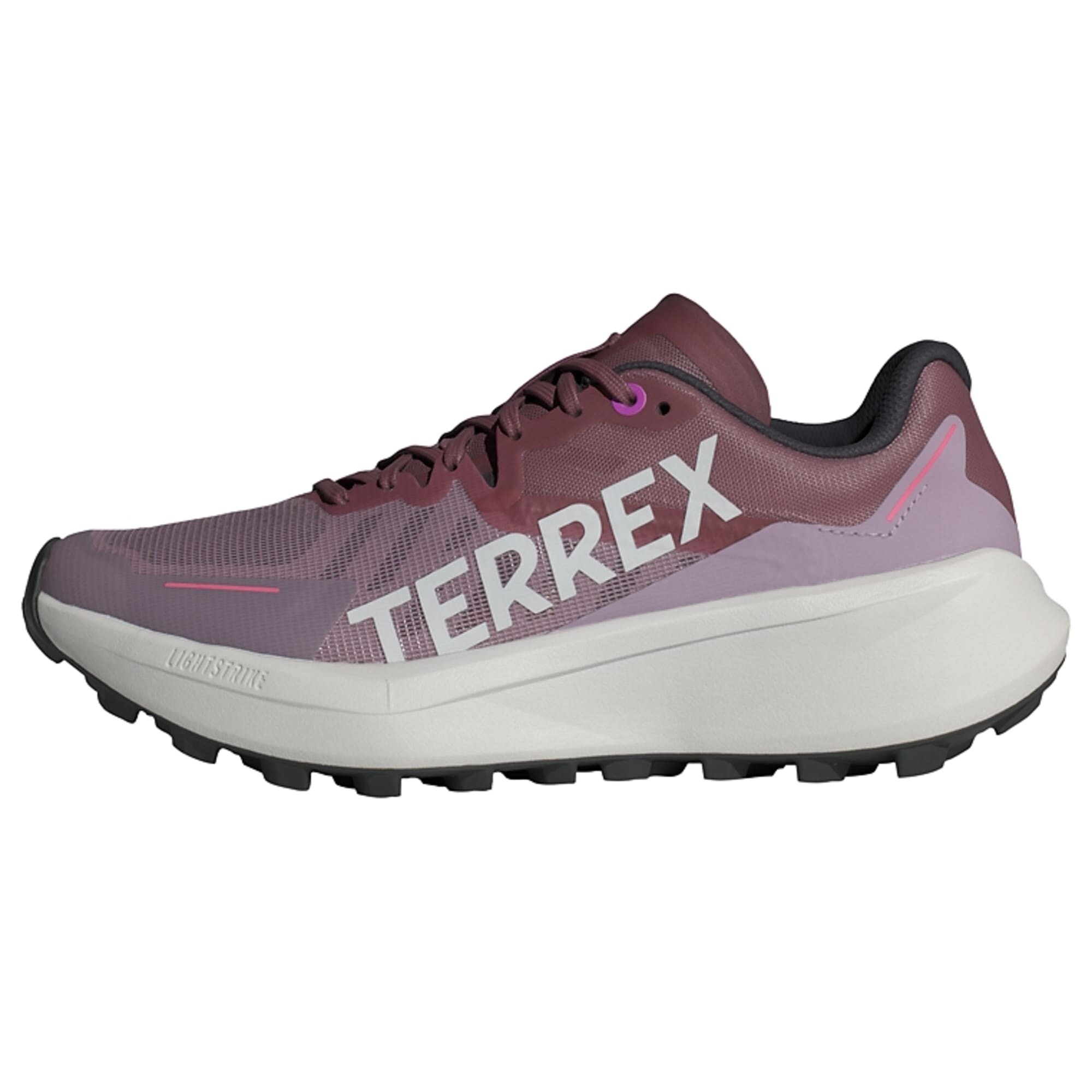 ADIDAS TERREX Poltopánky 'AGRAVIC 3'  orgovánová / ružová / burgundská / biela