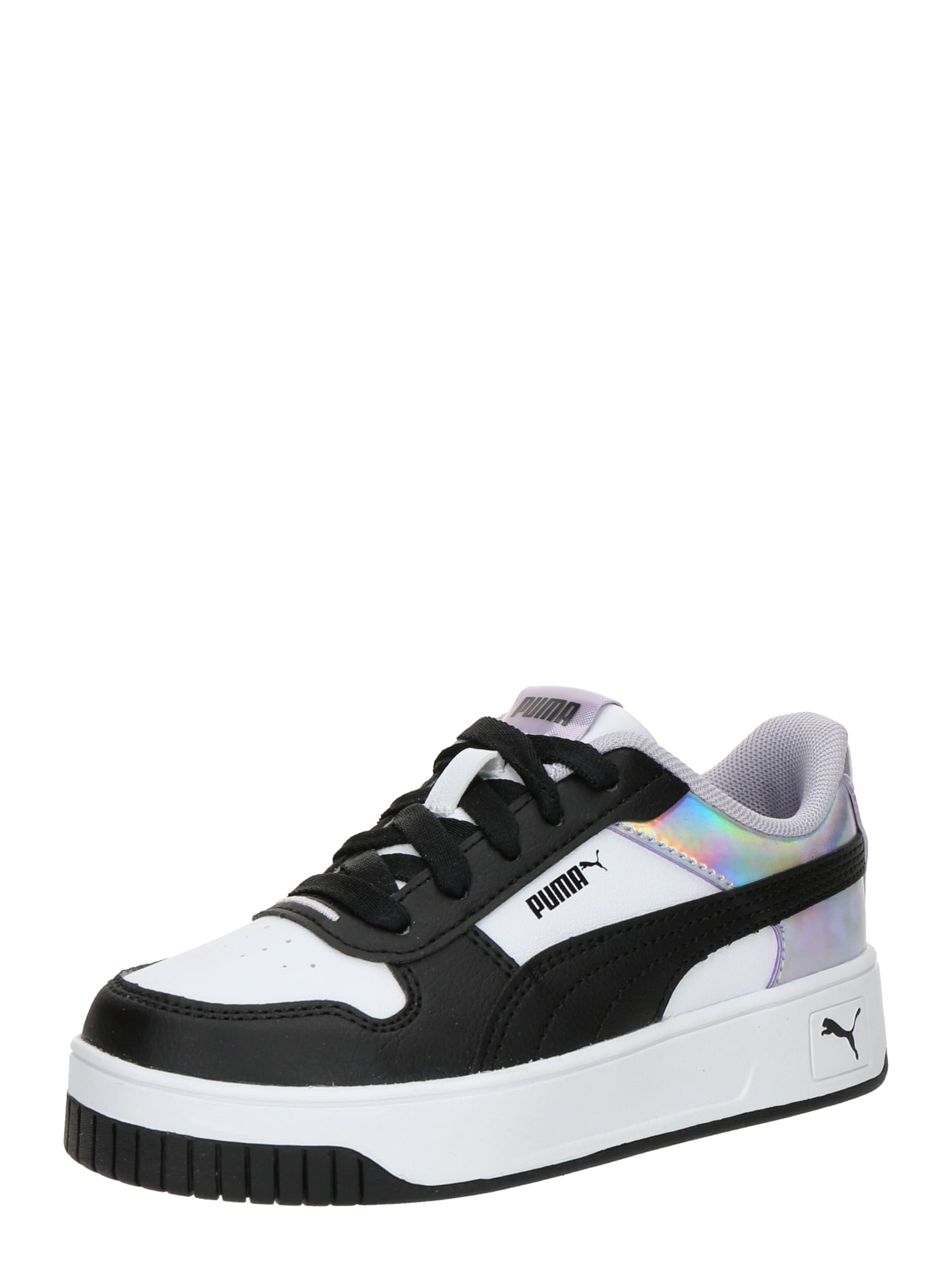 PUMA Sportcipő 'Carina Street Space Belle'  szürke / fekete / fehér akciós termékkép 1