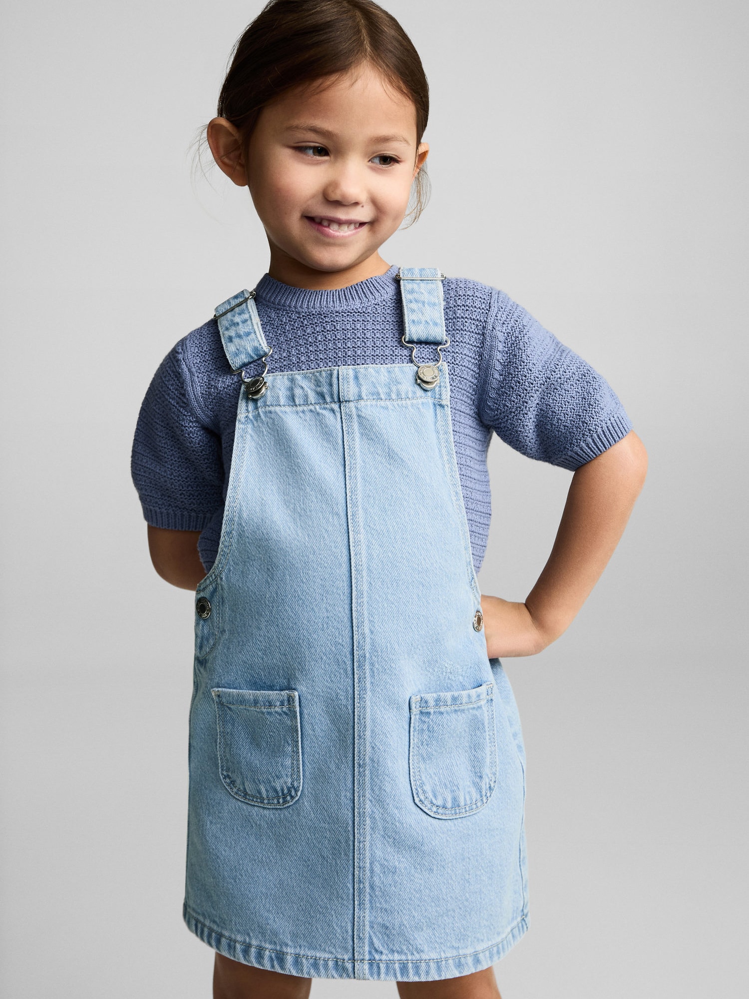 MANGO KIDS Szoknyák 'RUFFI'  világoskék termék 2. képe