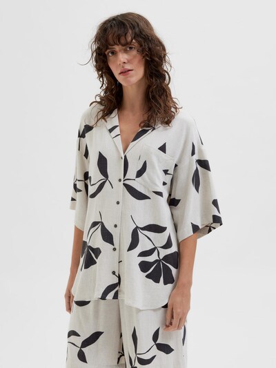 Selected Femme Rami Print Long Resort Shirt