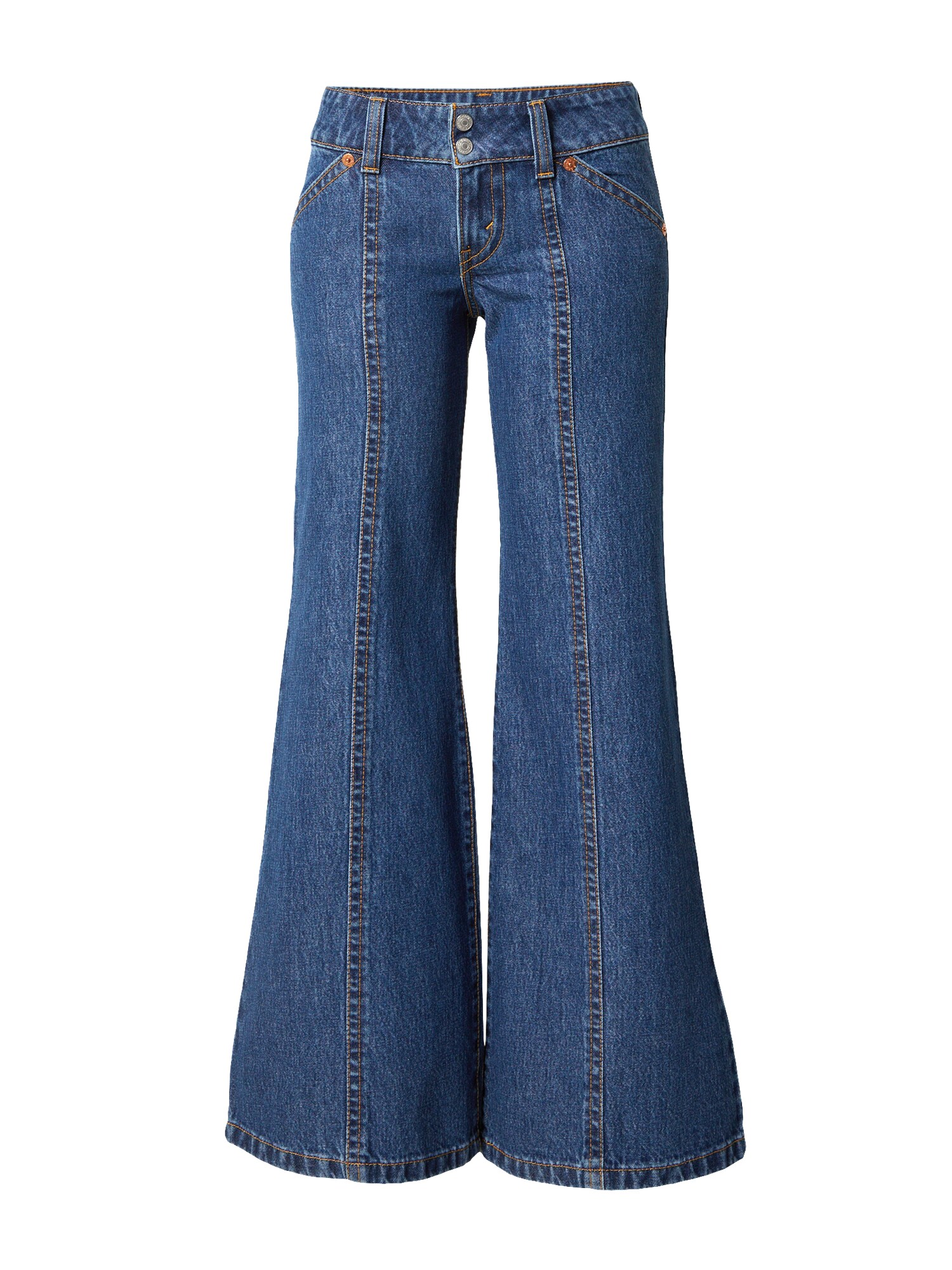 LEVI'S Traperice  plavi traper