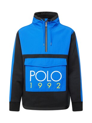 Polo Ralph Lauren Sweatshirt Blauw / Geel / Zwart / Wit