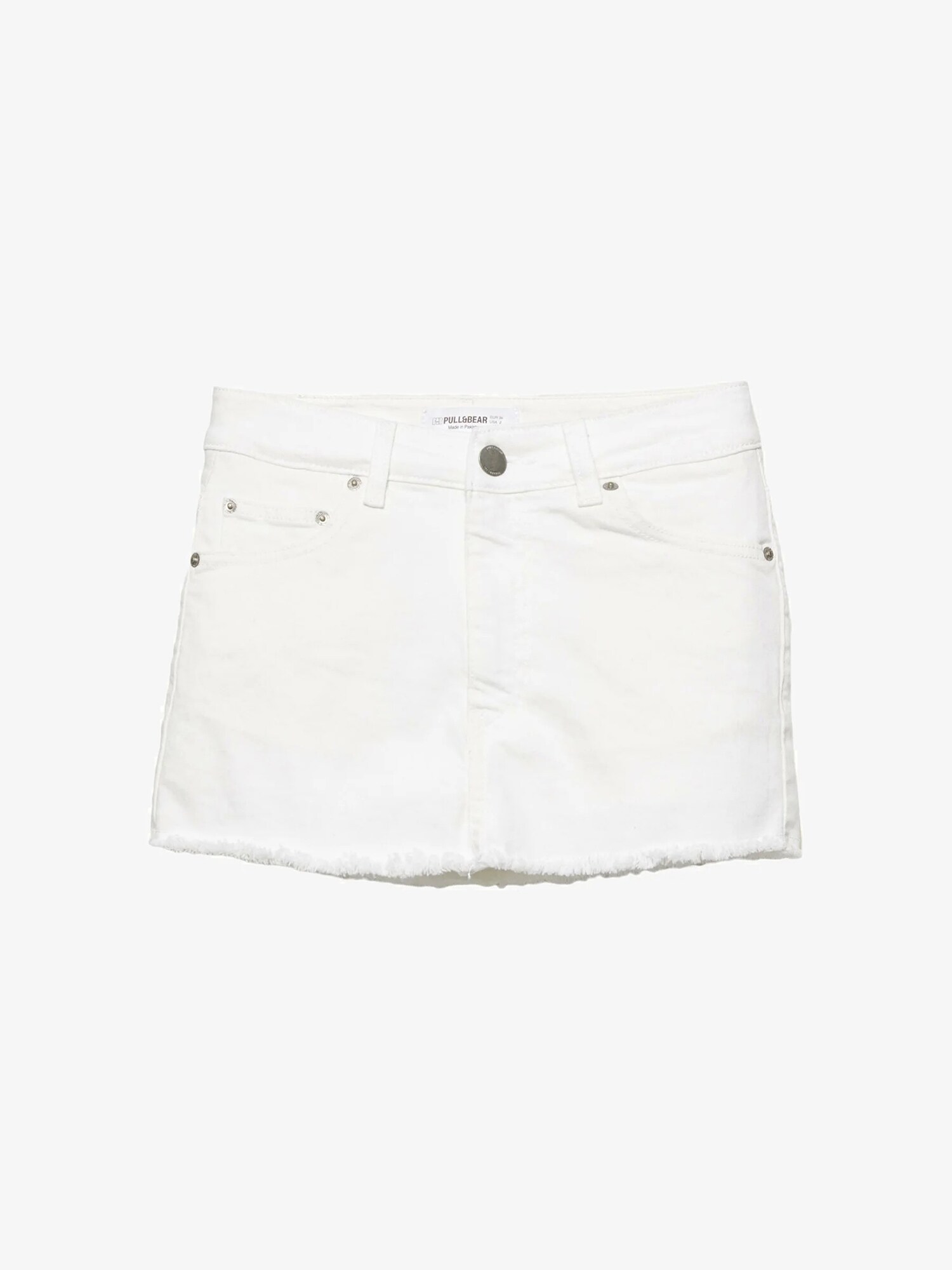 Pull&Bear Sukňa  biela