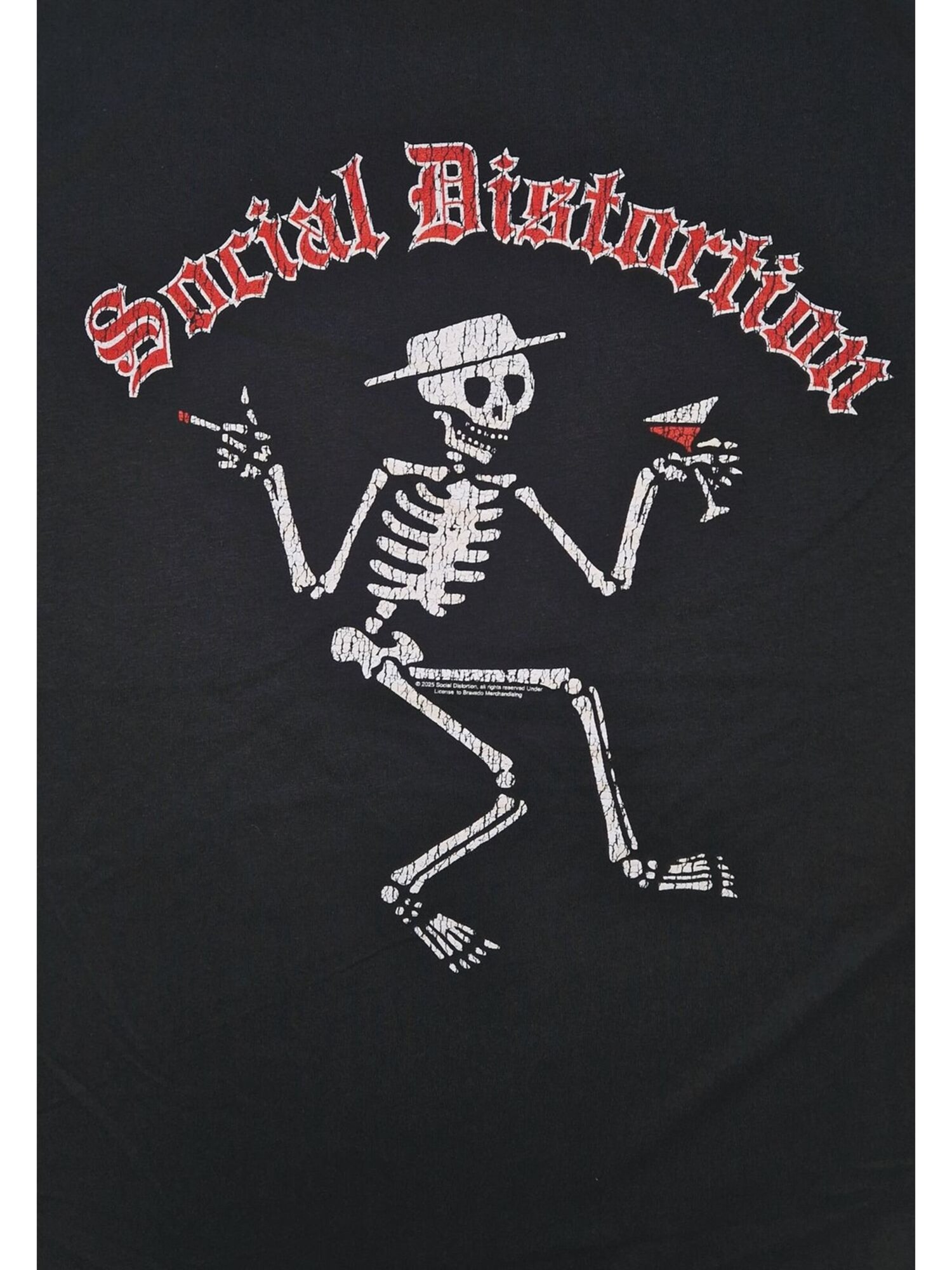 SOCIAL DISTORTION Camiseta 'Social Distortion Vintage Kelly T-Shirt'  negro – imagen 3