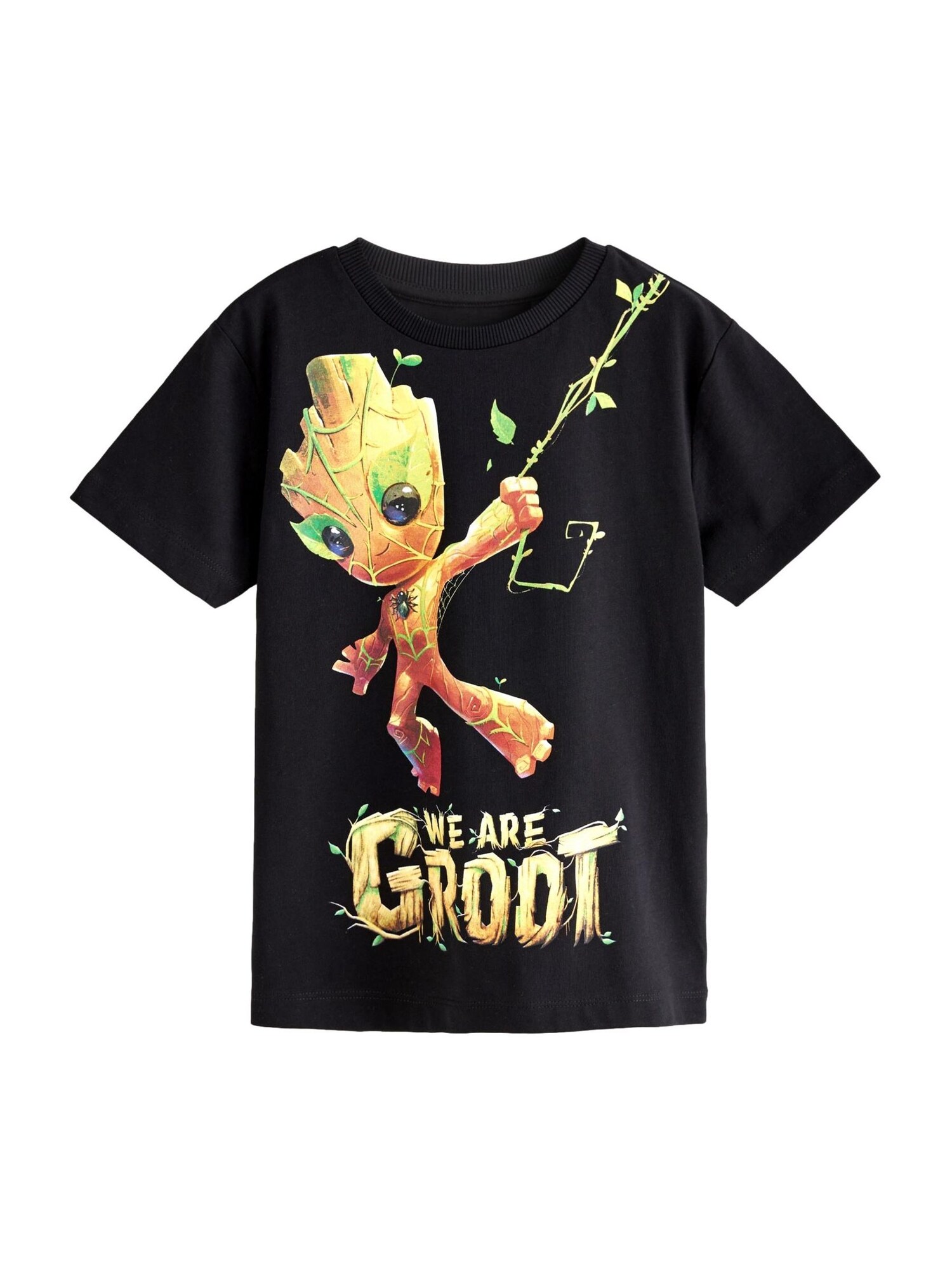 Next Tricou Groot  galben / verde / portocaliu / negru