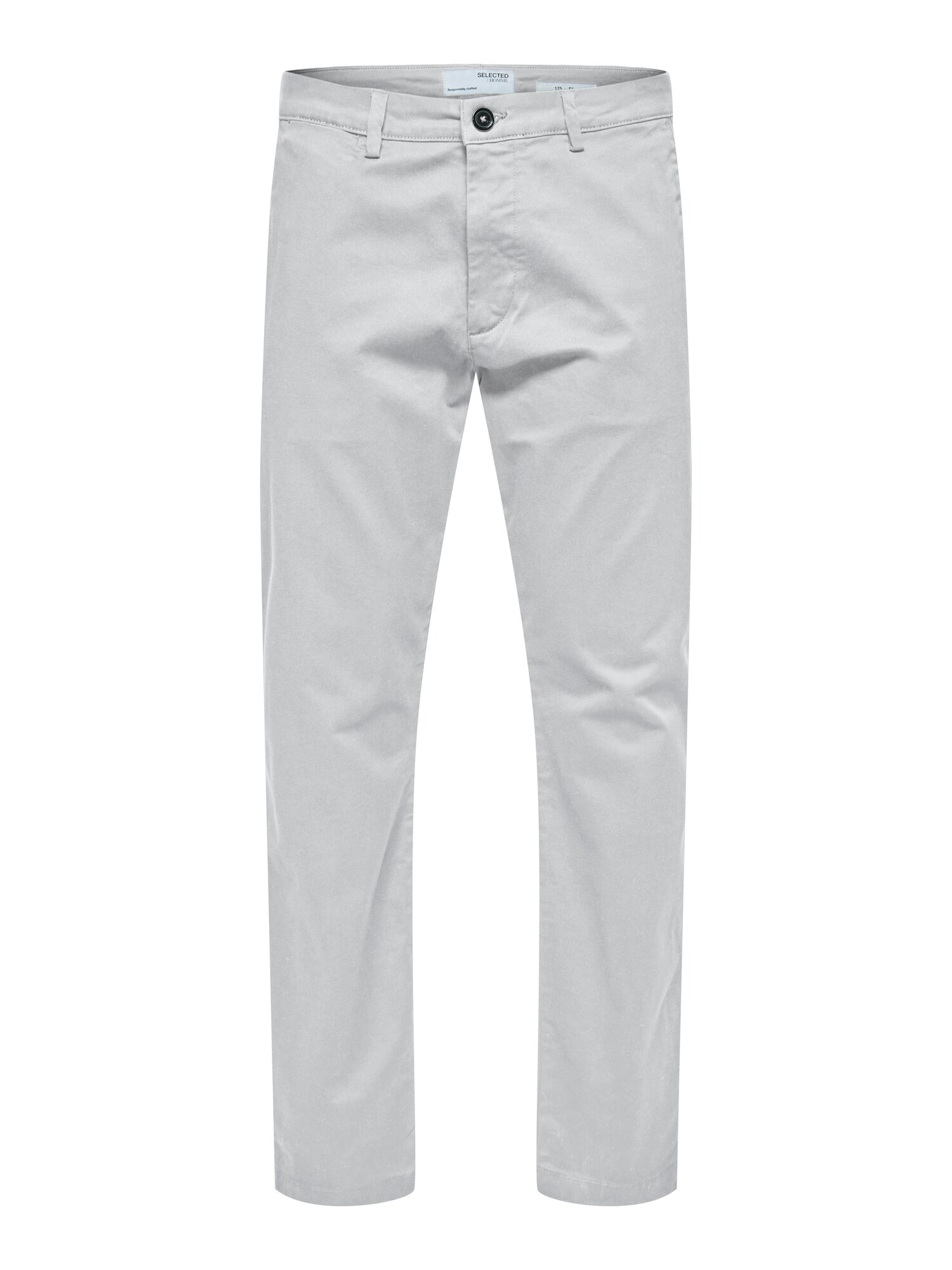 SELECTED HOMME Chino nohavice 'SLHMiles Flex'  svetlosivá