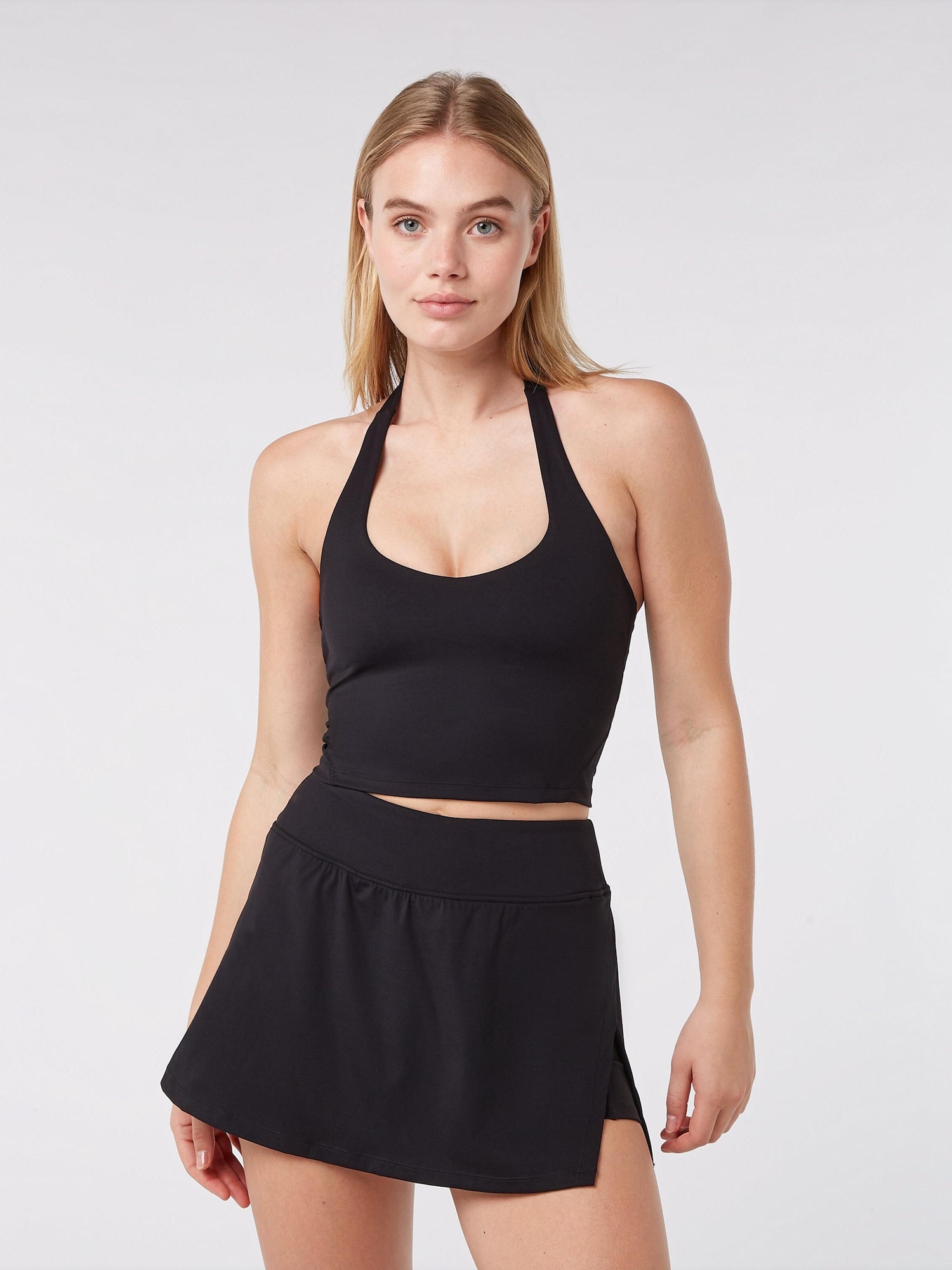 YO-GAYA Sportski grudnjak 'Halter Top' crna