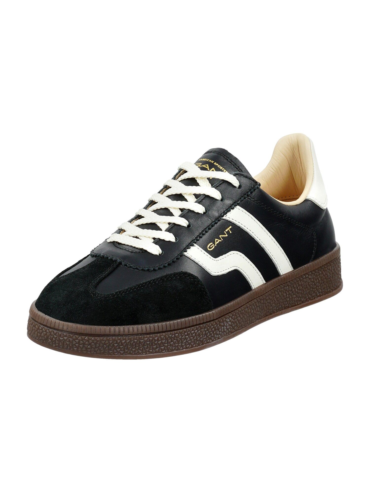 GANT Sneaker low Cuzima  negru / alb