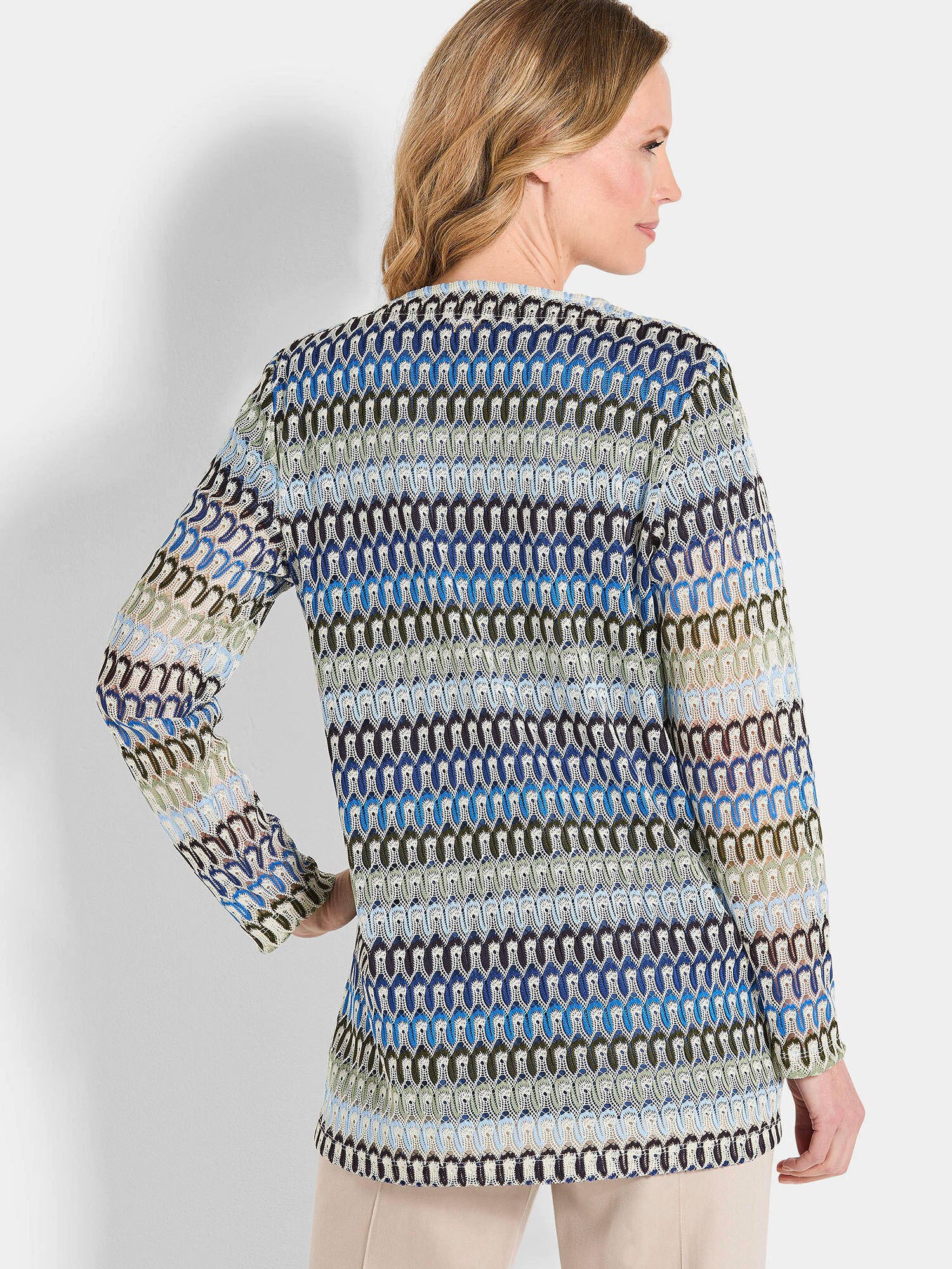 Thumbnail - Goldner Strickjacke