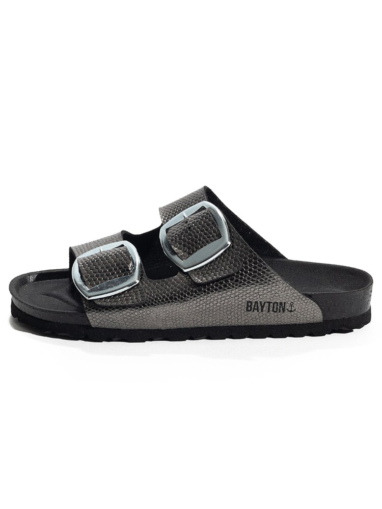 Bayton Pantolette 'ALICANTE' Damen Größe 37 silber