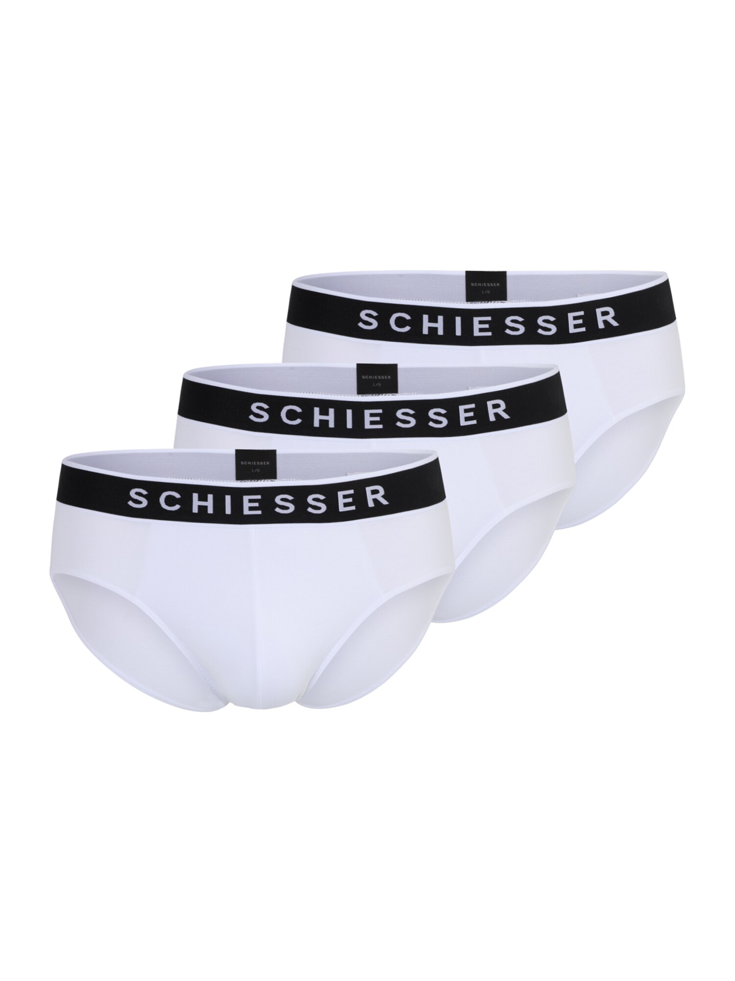 SCHIESSER Braga  negro / blanco
