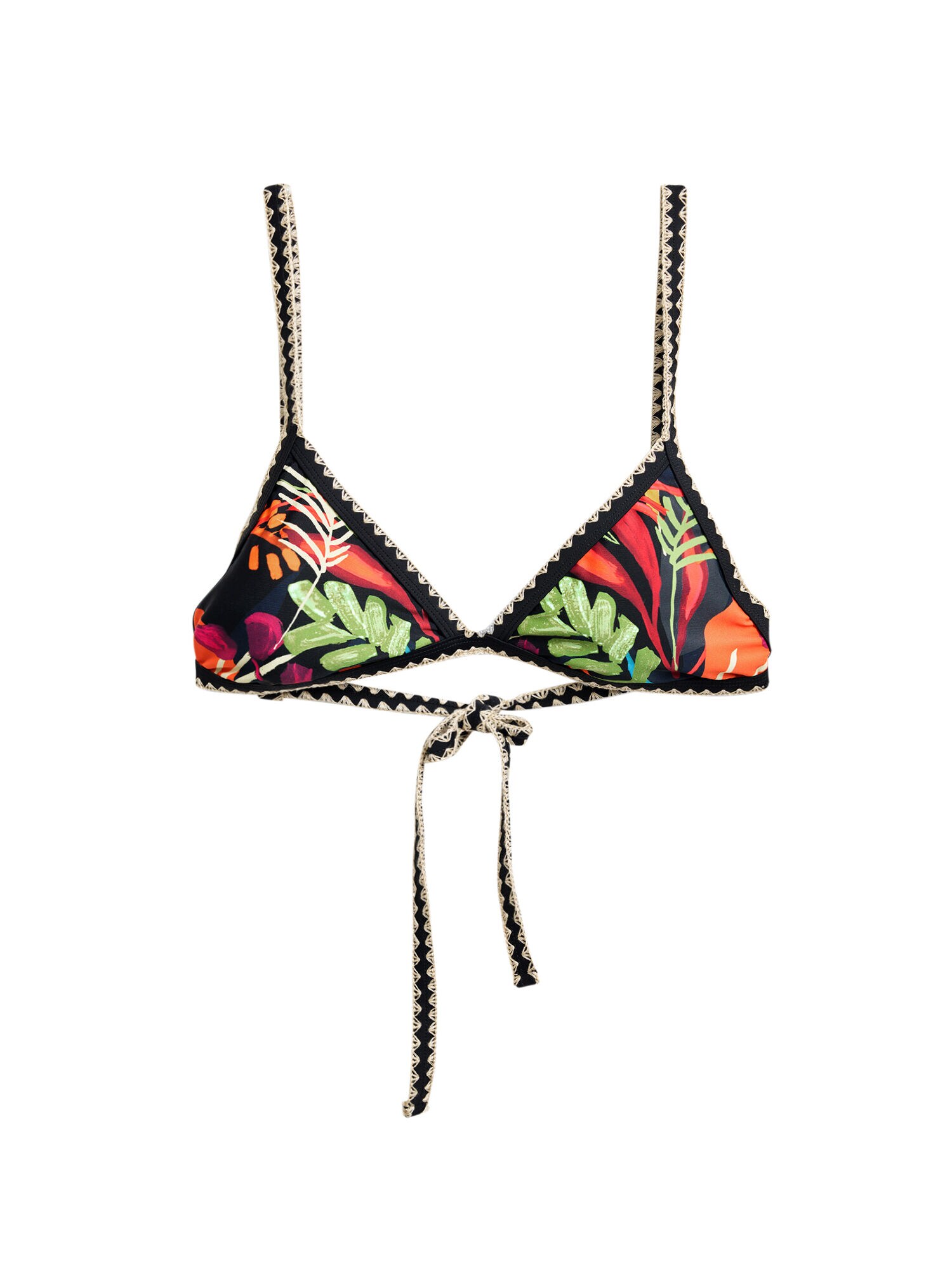 Desigual Bikini felső  alma / narancs / fekete / fehér akciós termékkép 1