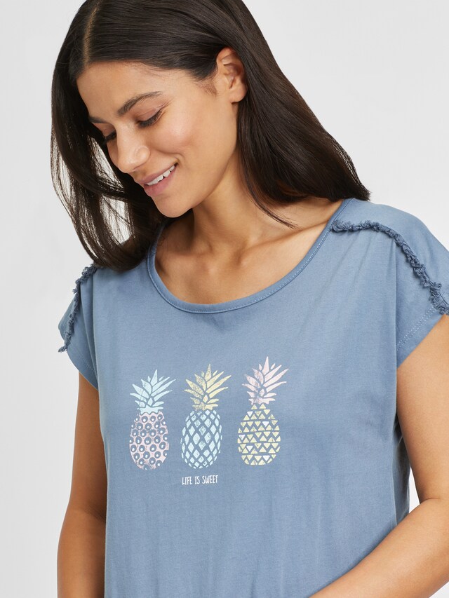 VIVANCE, Hálóing 'Pineapple', kék, 6 kép a 6 közül