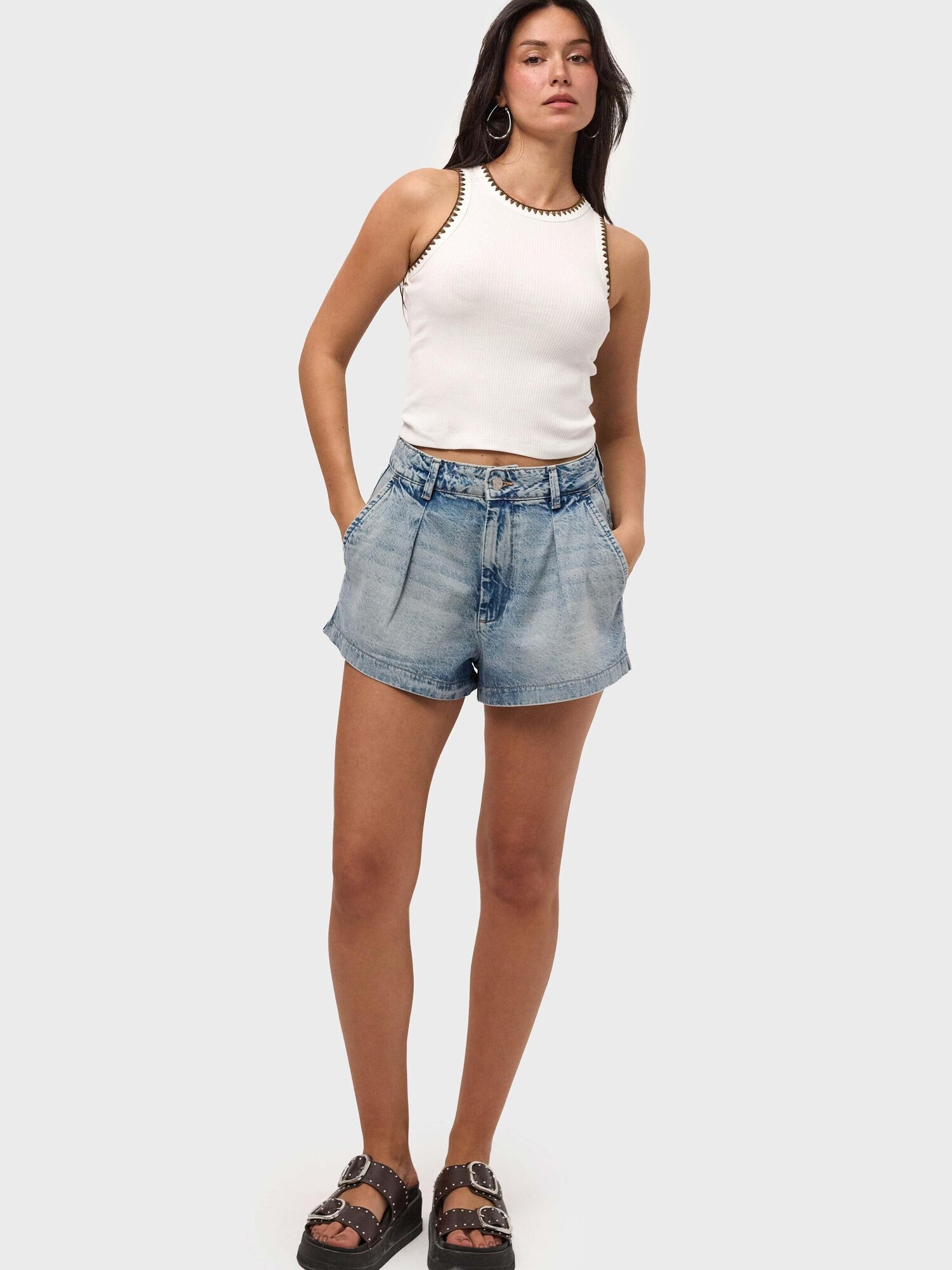 It's Basic Its Basic Jeans Mini Denim Short