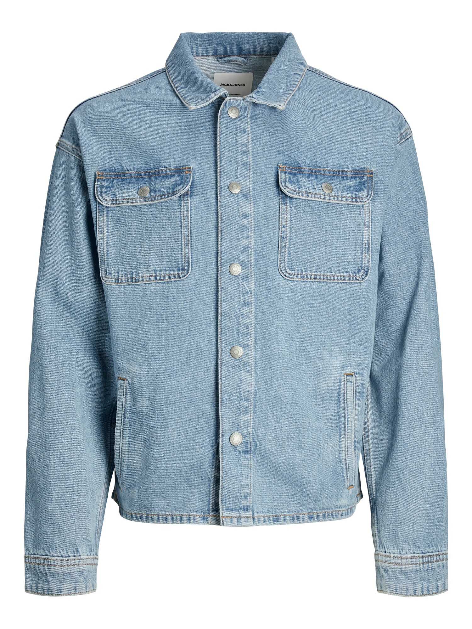 JACK & JONES Prechodná bunda 'JJChase'  modrá denim