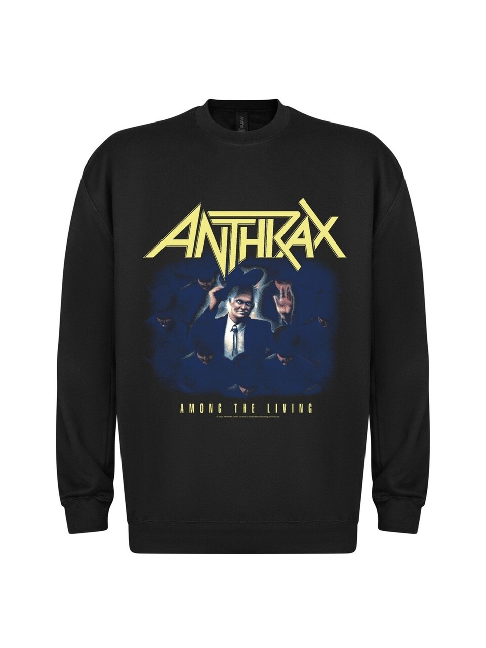 Sweatshirt 'Anthrax Anthrax Among the Living Sweatshirt Sweatshirt'