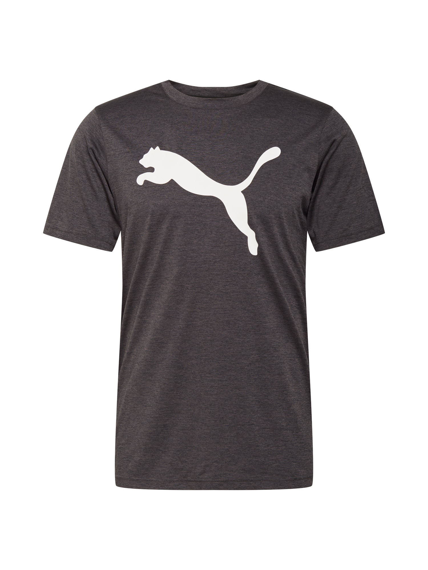 PUMA Camisa funcionais 'Heather Cat'  antracite / branco