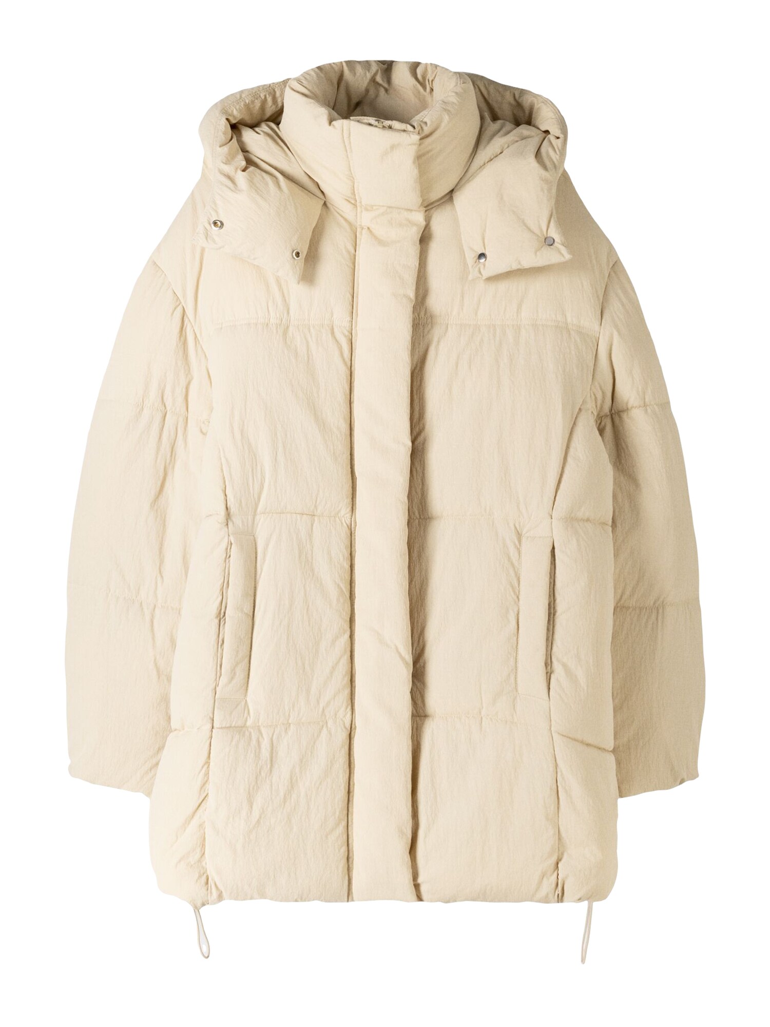 Bershka Geacă de iarnă  crem