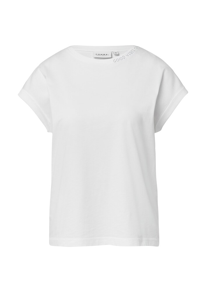 comma casual identity T-Shirt Damen Größe S weiß