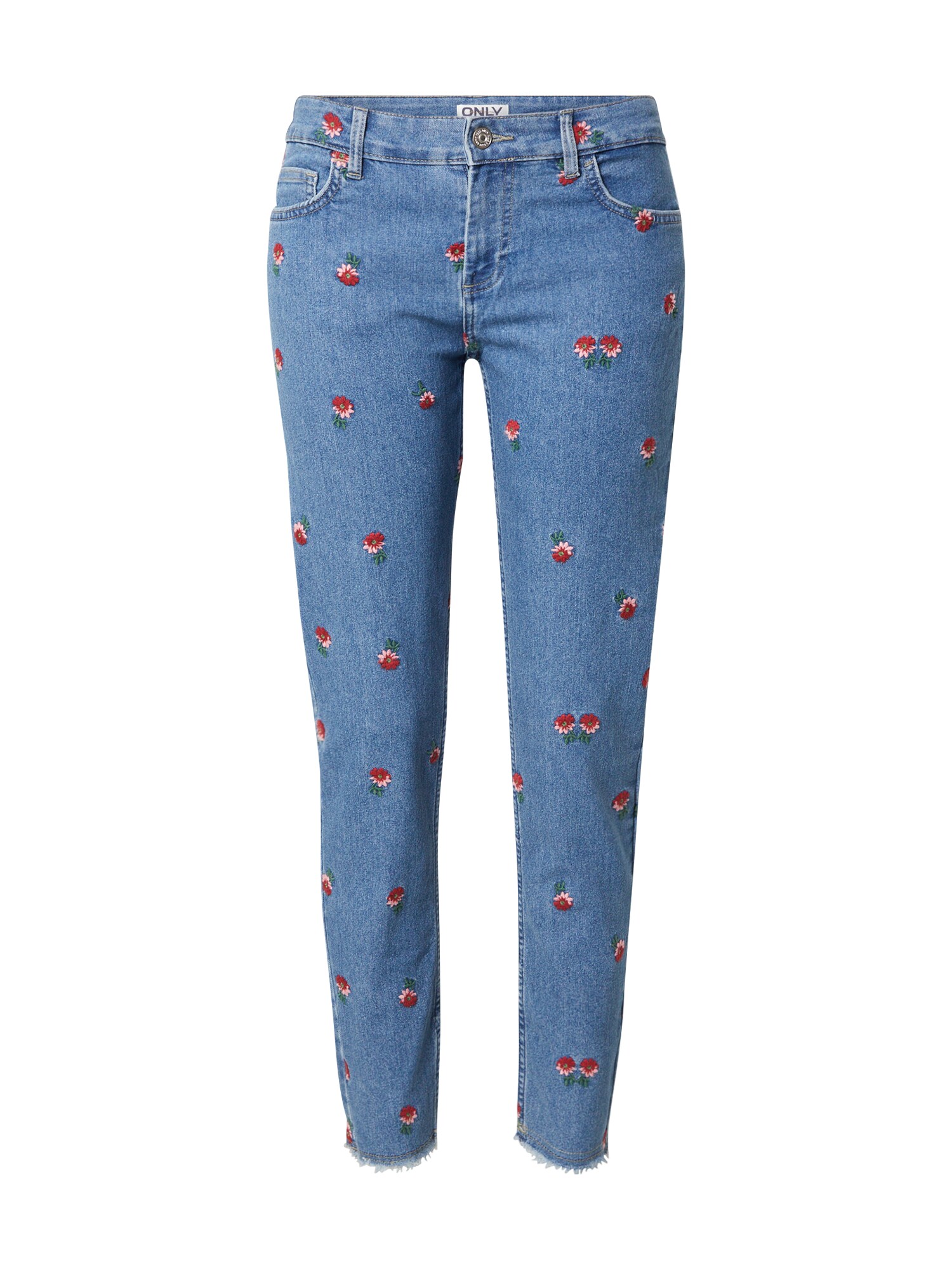 ONLY Jeans ONLHUSH  albastru denim / oliv / roz / roşu închis