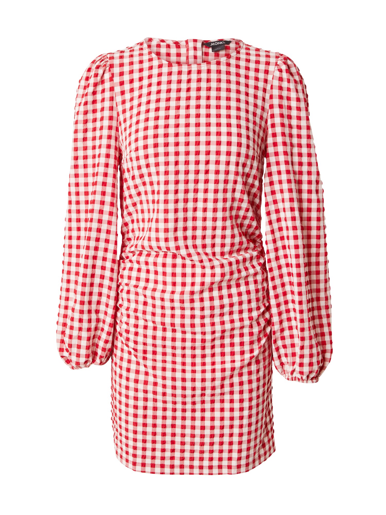 Monki Rochie  roșu / alb