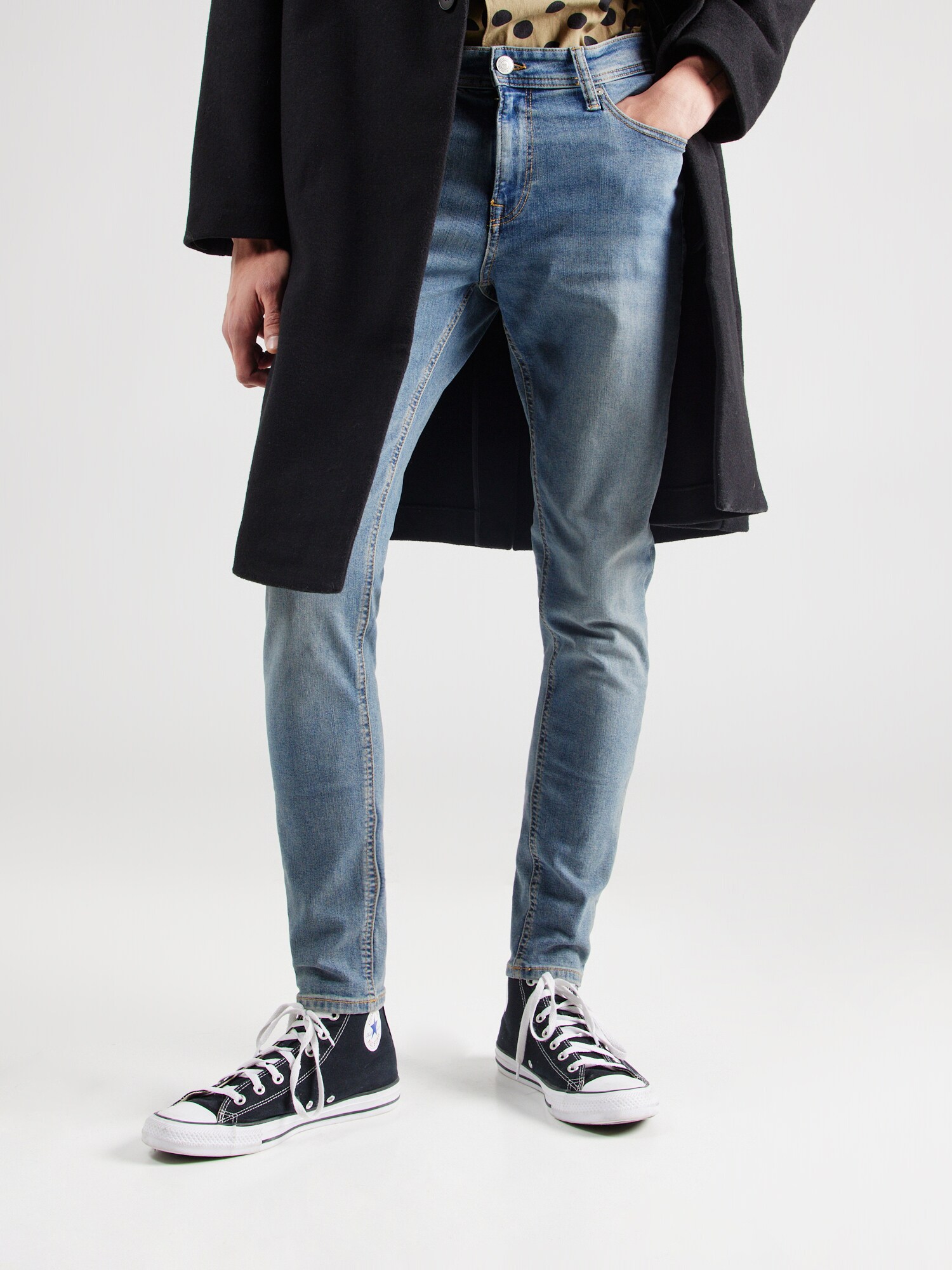 JACK & JONES Farmer 'JJIPETE JJORIGINAL'  kék farmer termék 2. képe
