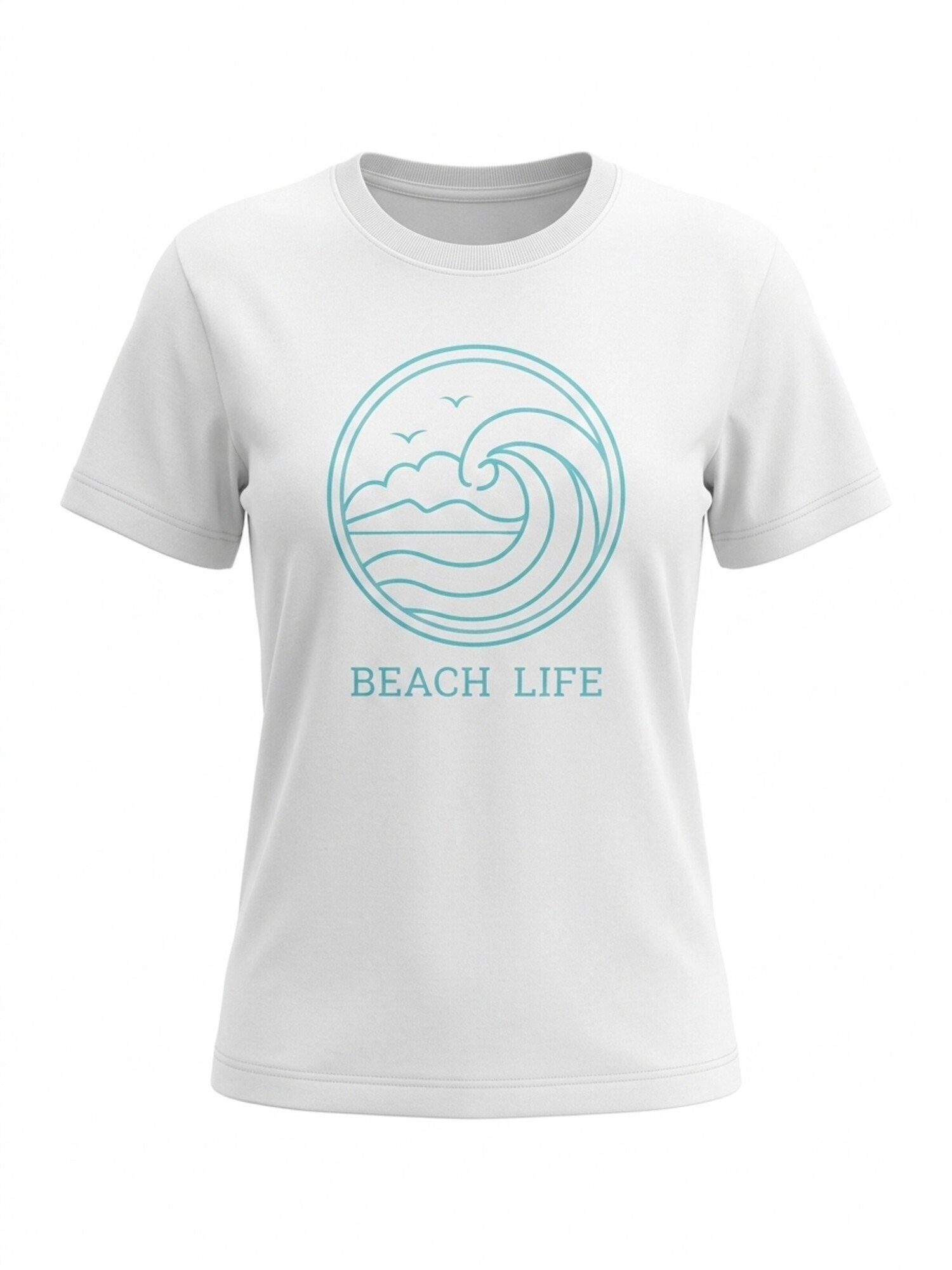 LEAFLETIC Camiseta 'Leafletic Women’s T-Shirt'  blanco