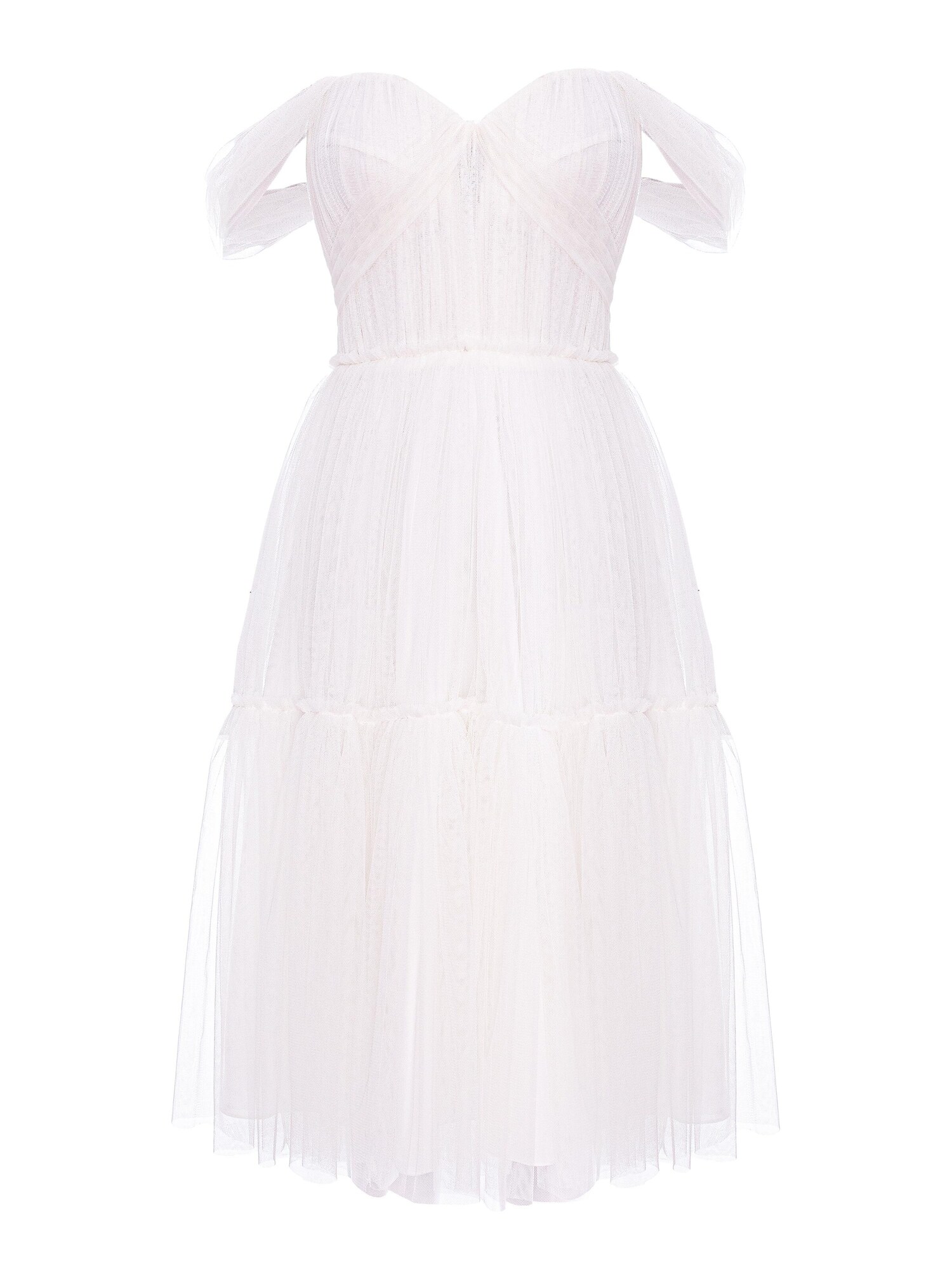 acob a porter Vestido de noche  blanco