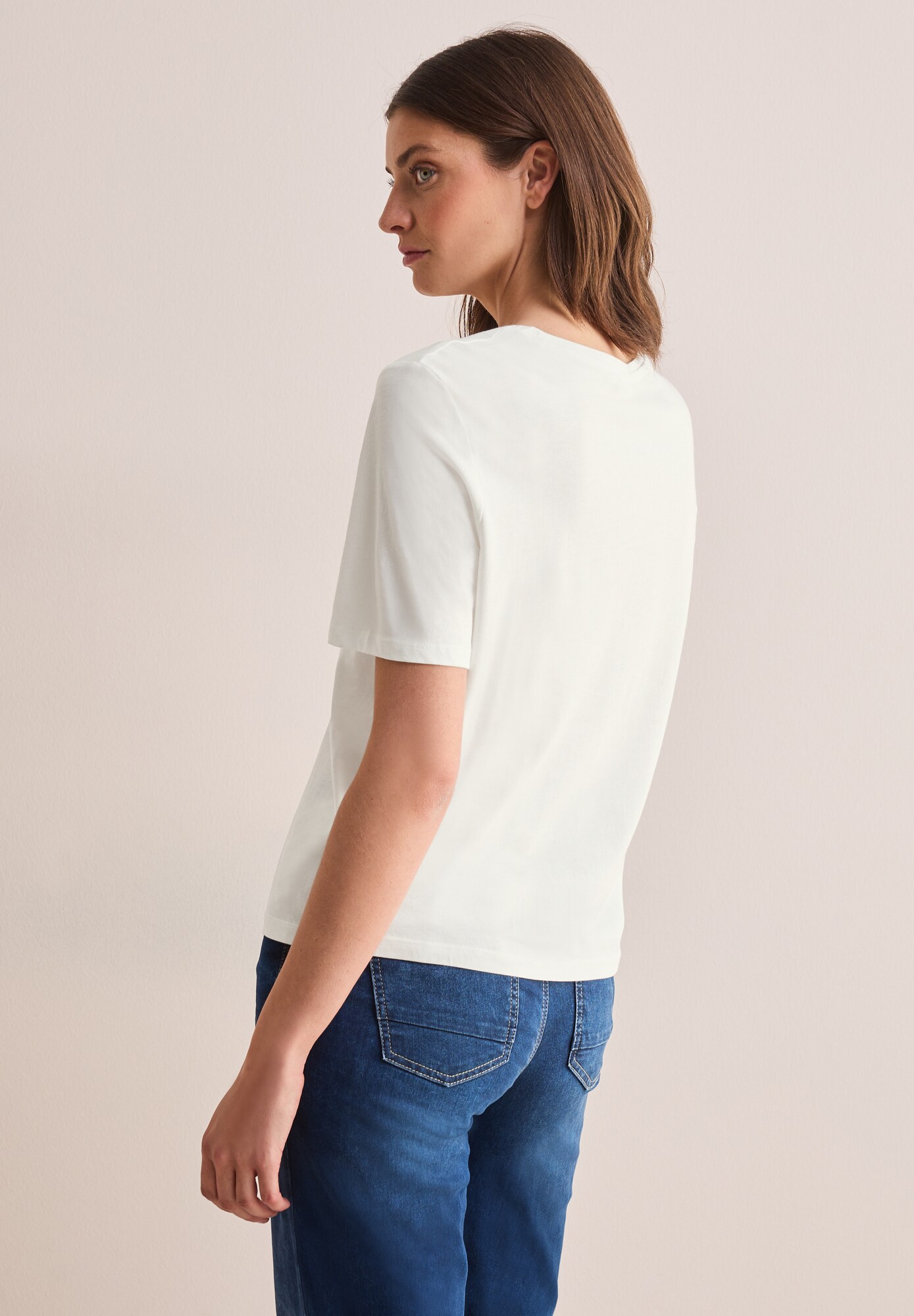 Thumbnail - T-Shirt mit Print-Detail