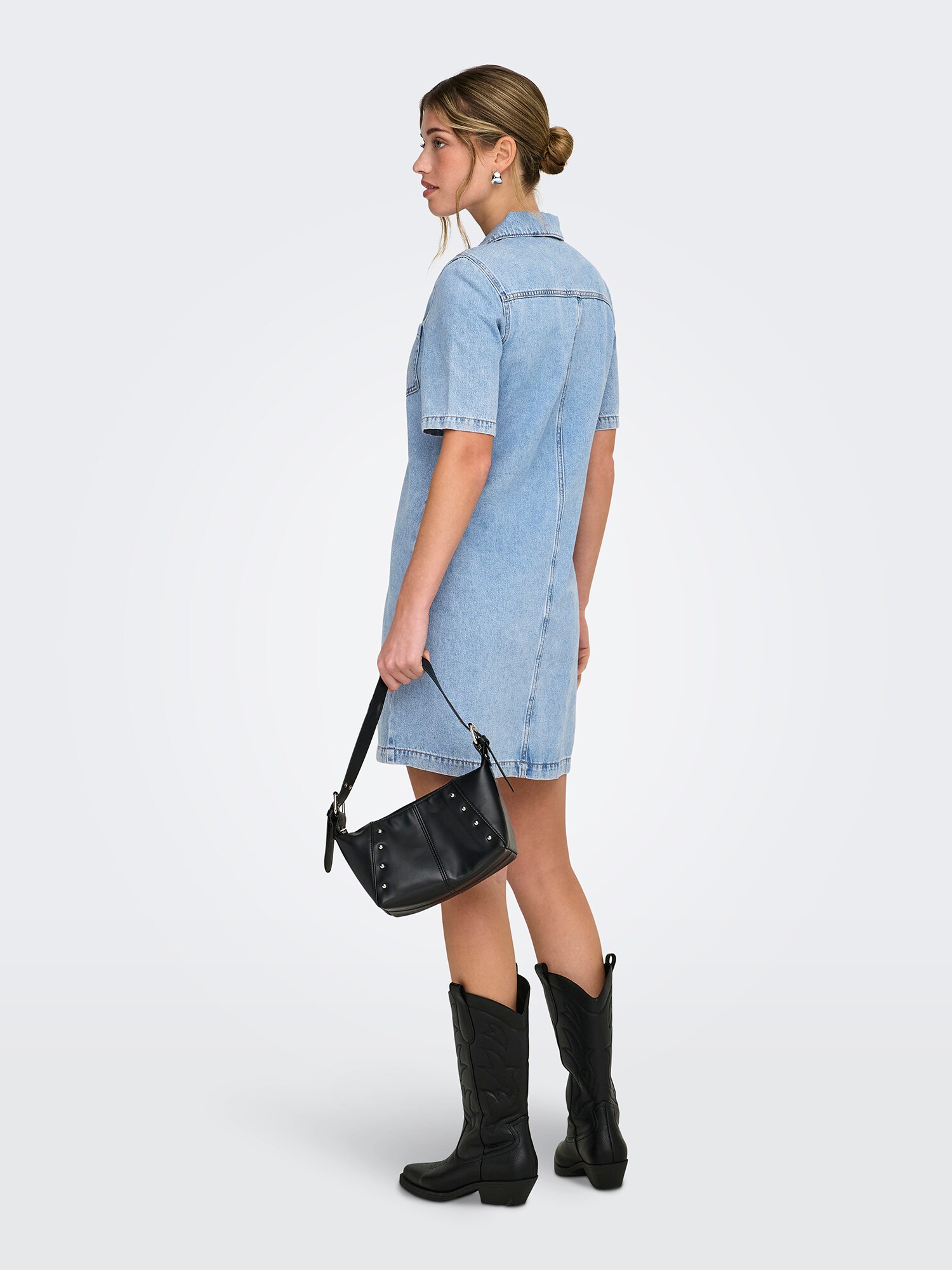ONLY Šaty 'ONLMILLE'  modrá denim (obrázok 3)