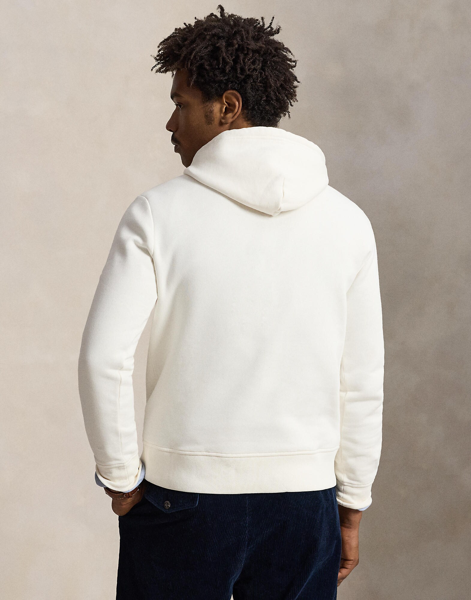 Polo Ralph Lauren Sudadera 'SEASONAL FLEECE' navy / granadina / blanco – imagen 3