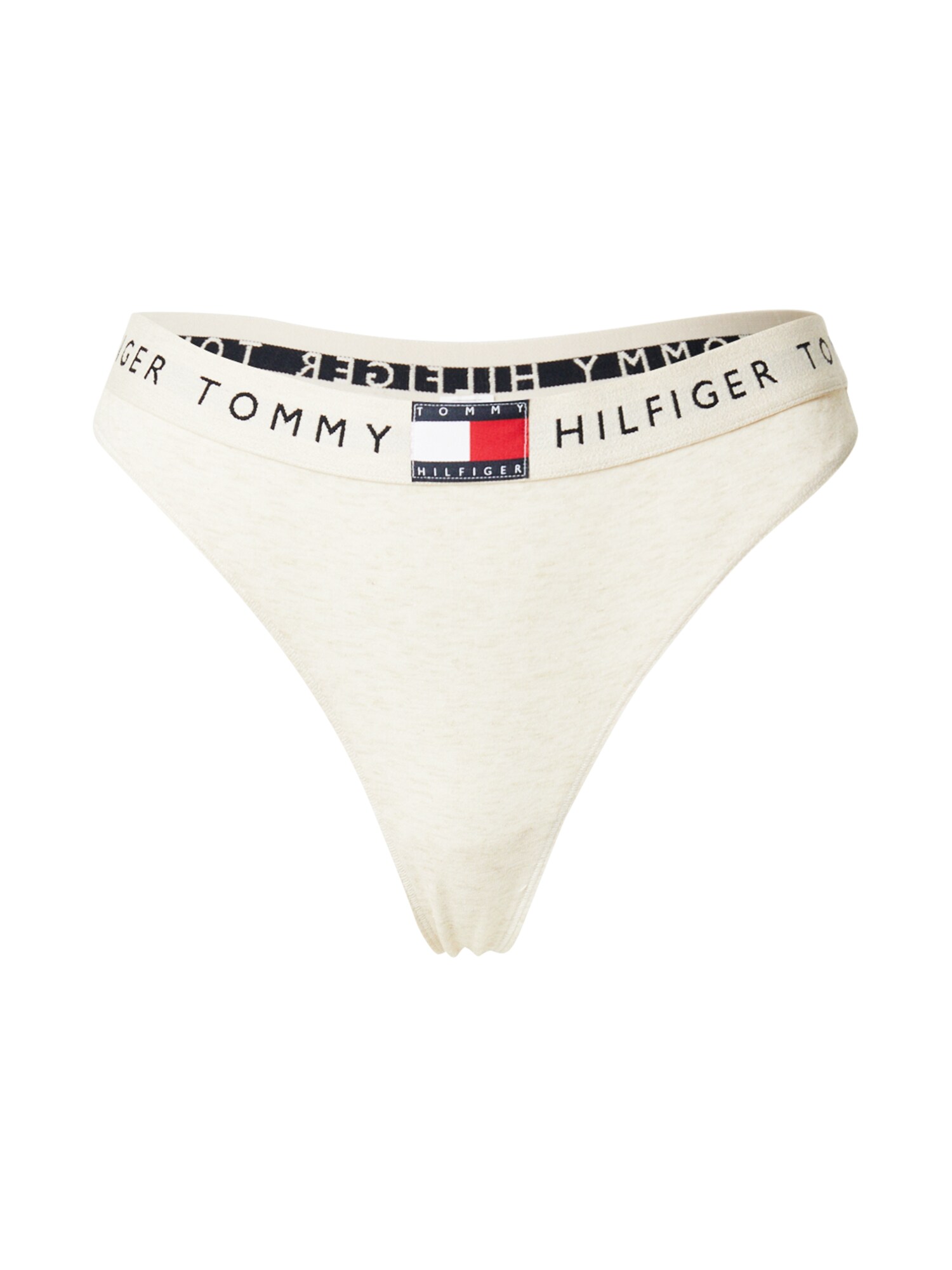 Tommy Hilfiger Underwear Tanga  bej deschis / bleumarin / roșu / alb