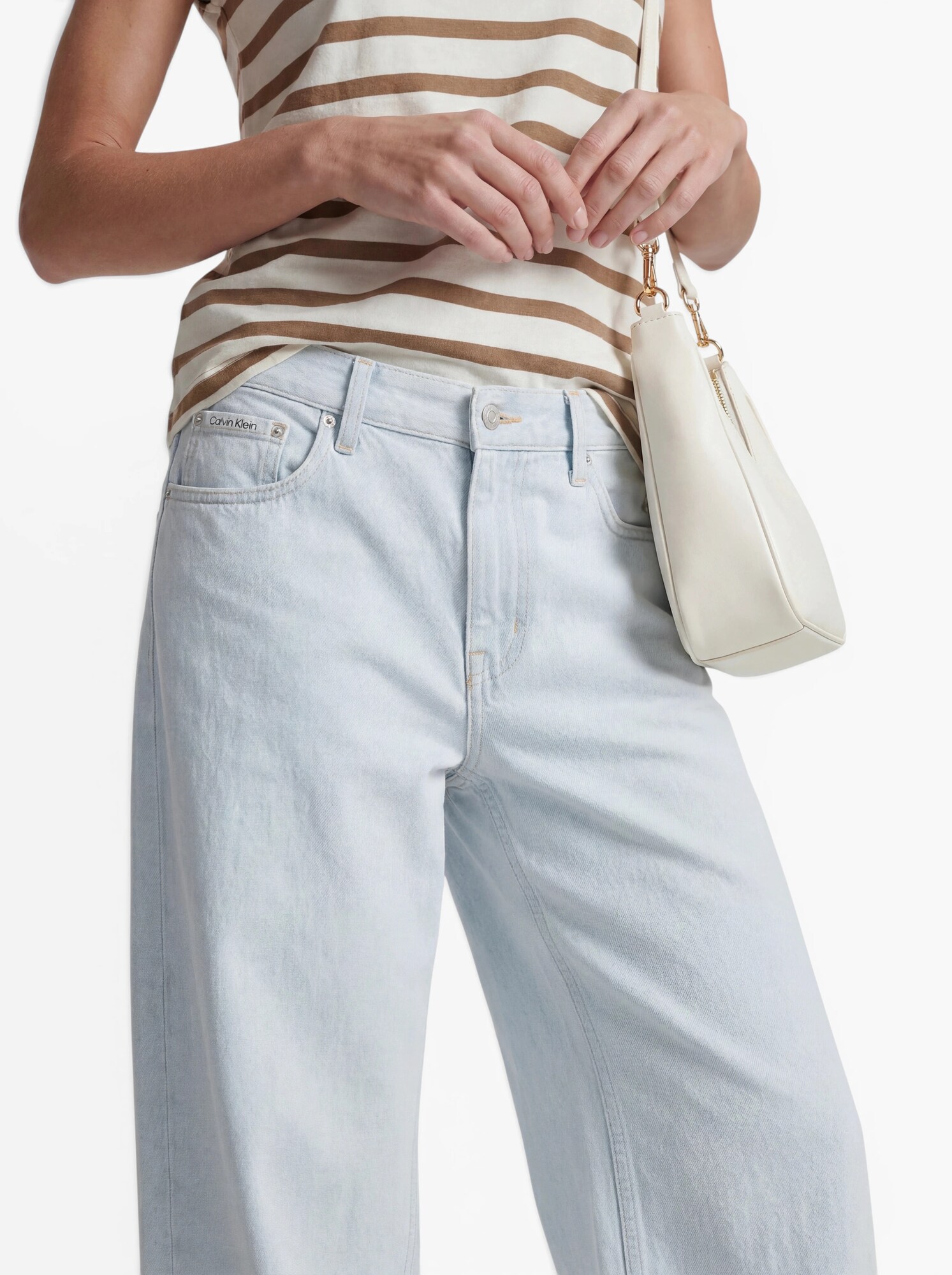 Calvin Klein Jeans Vaquero  azul pastel – imagen 3
