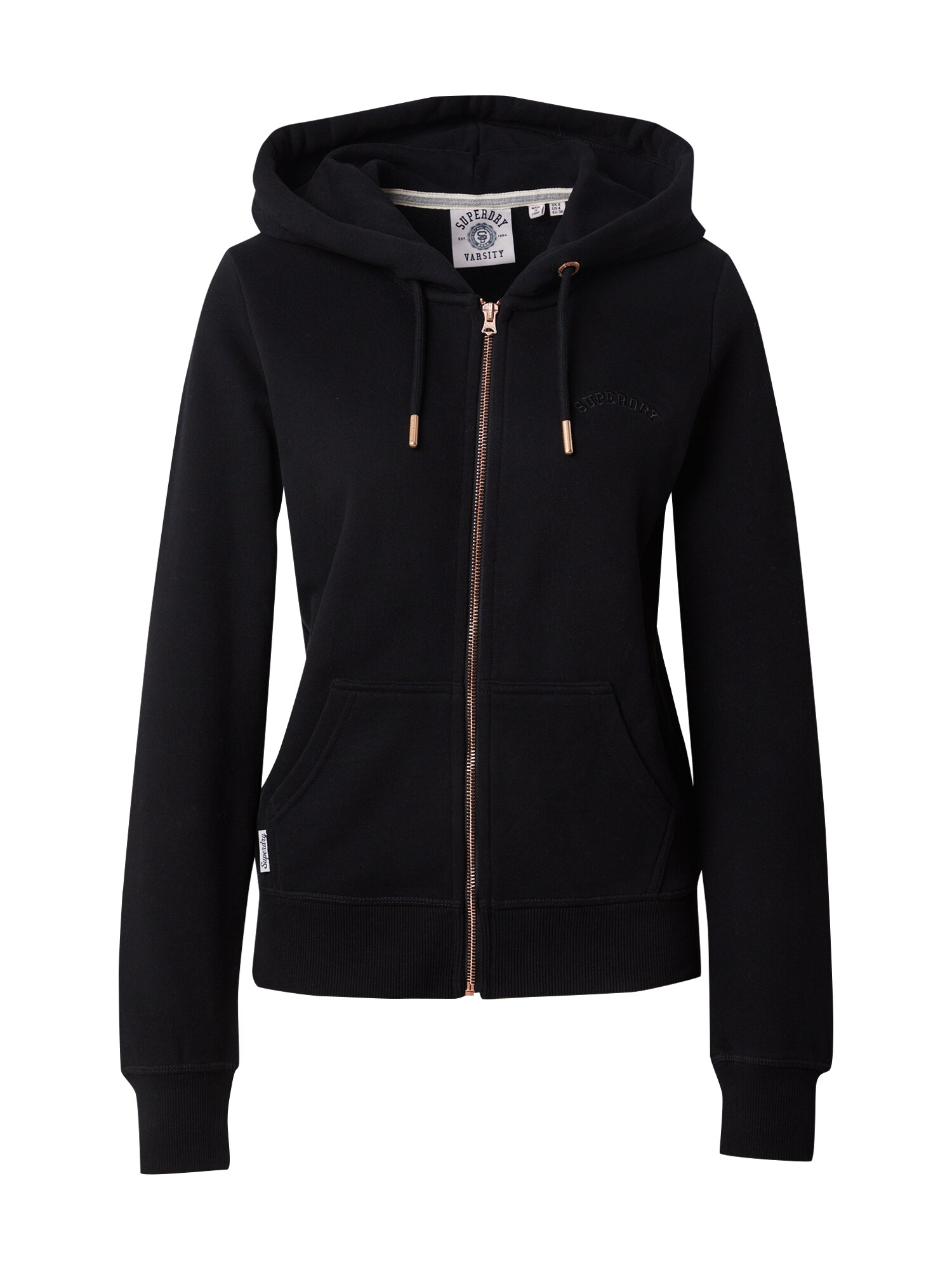 Superdry Tréning dzseki 'ESSENTIAL'  fekete akciós termékkép 1