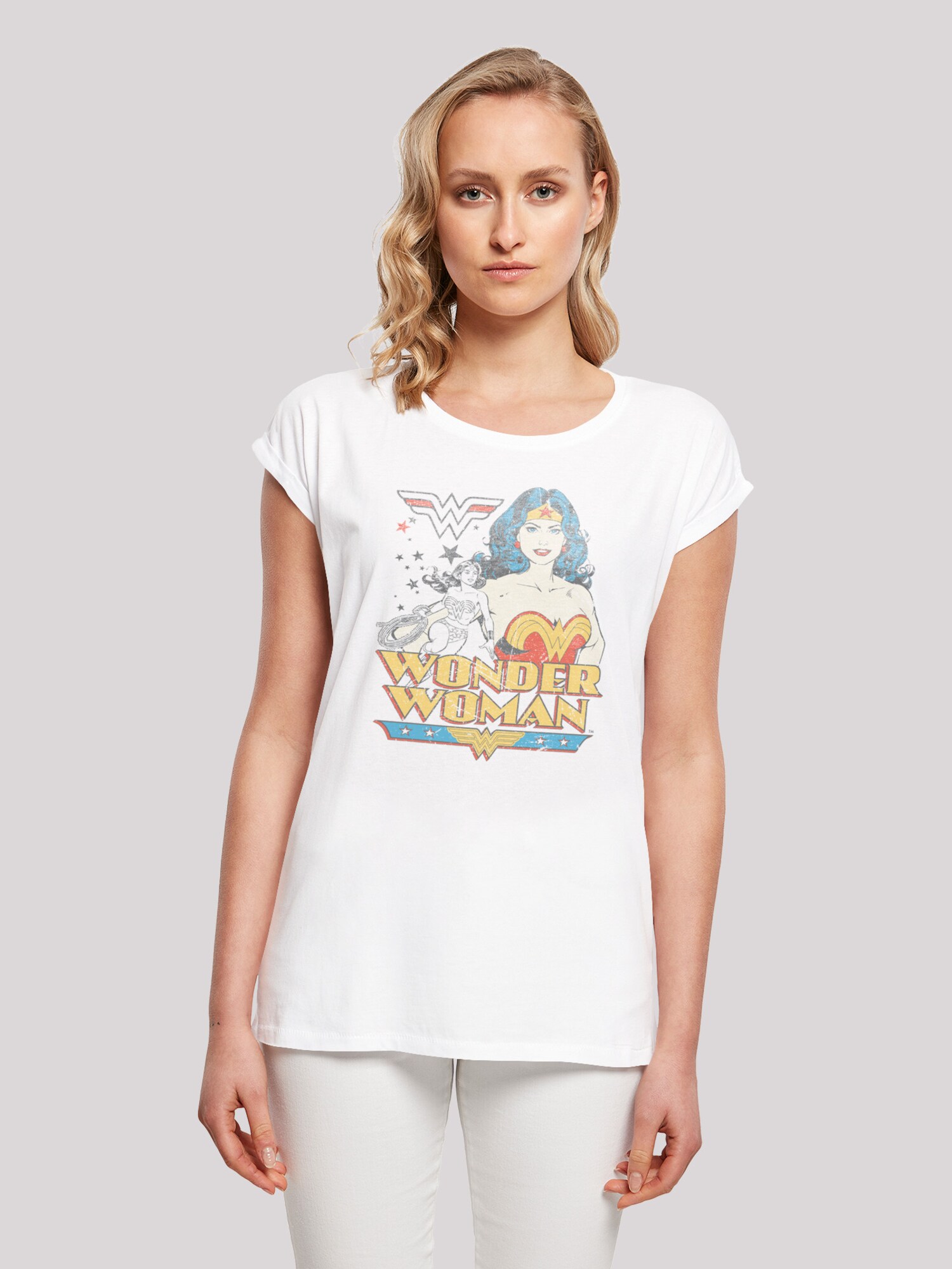 Thumbnail - T-Shirt 'DC Comics Superhelden Wonder Woman Posing'