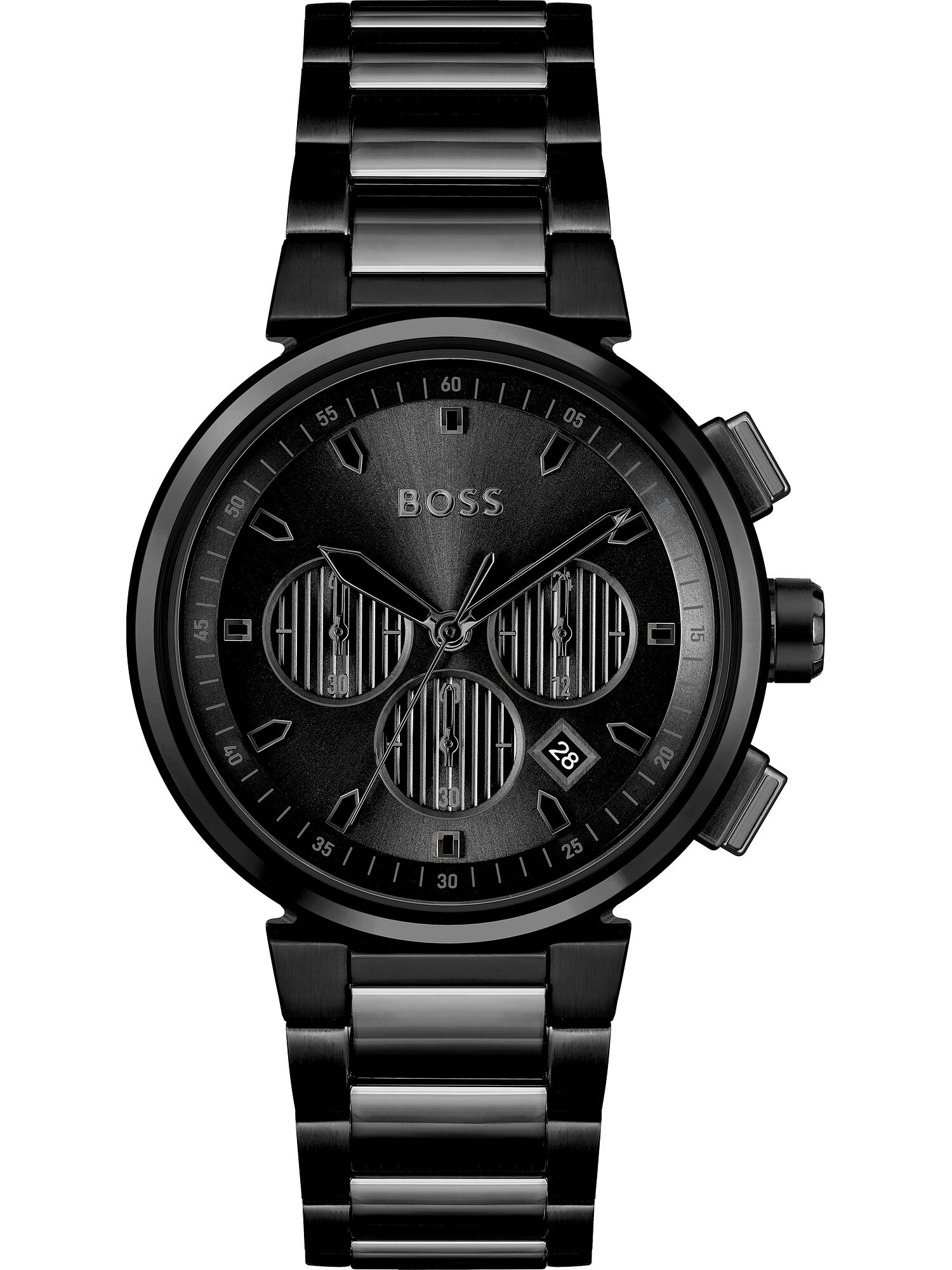 BOSS Black Analoginis (įprasto dizaino) laikrodis pilka / juoda