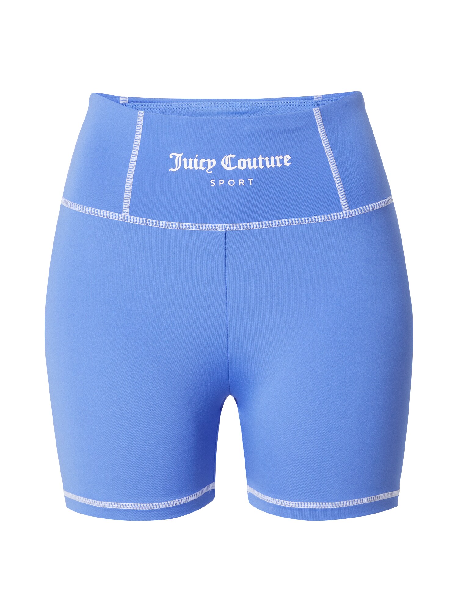 Juicy Couture Kelnės 'FRENCHIE' mėlyna / balta