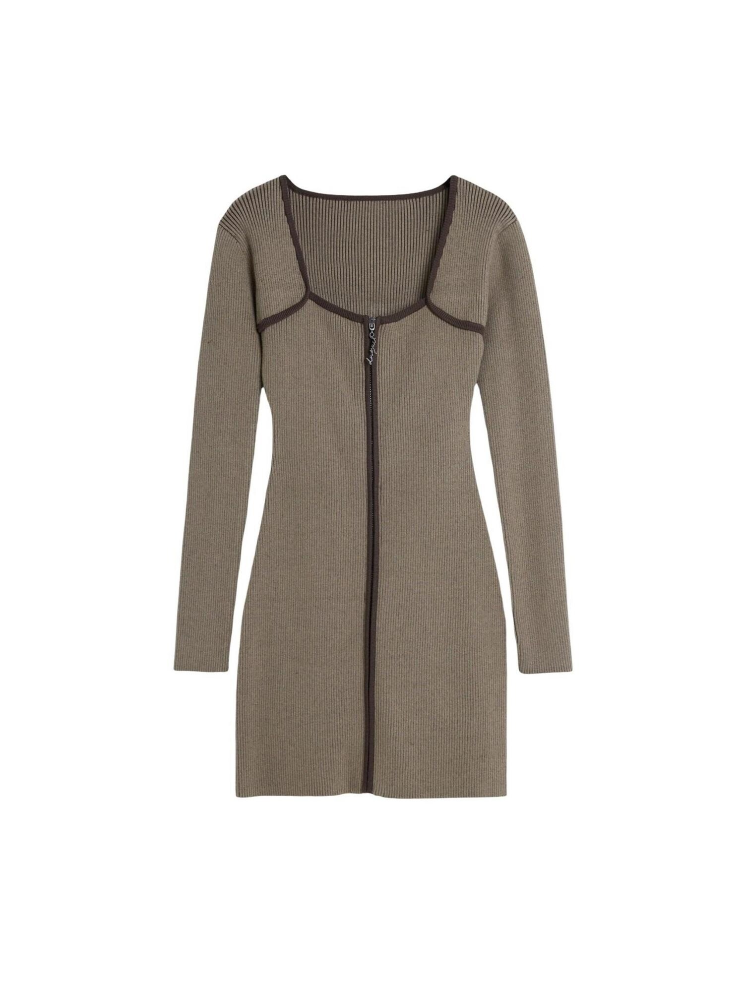 Desigual Vestido 'REPRIS_VEST_KIRKWALL 26SWVFX2'  marrón