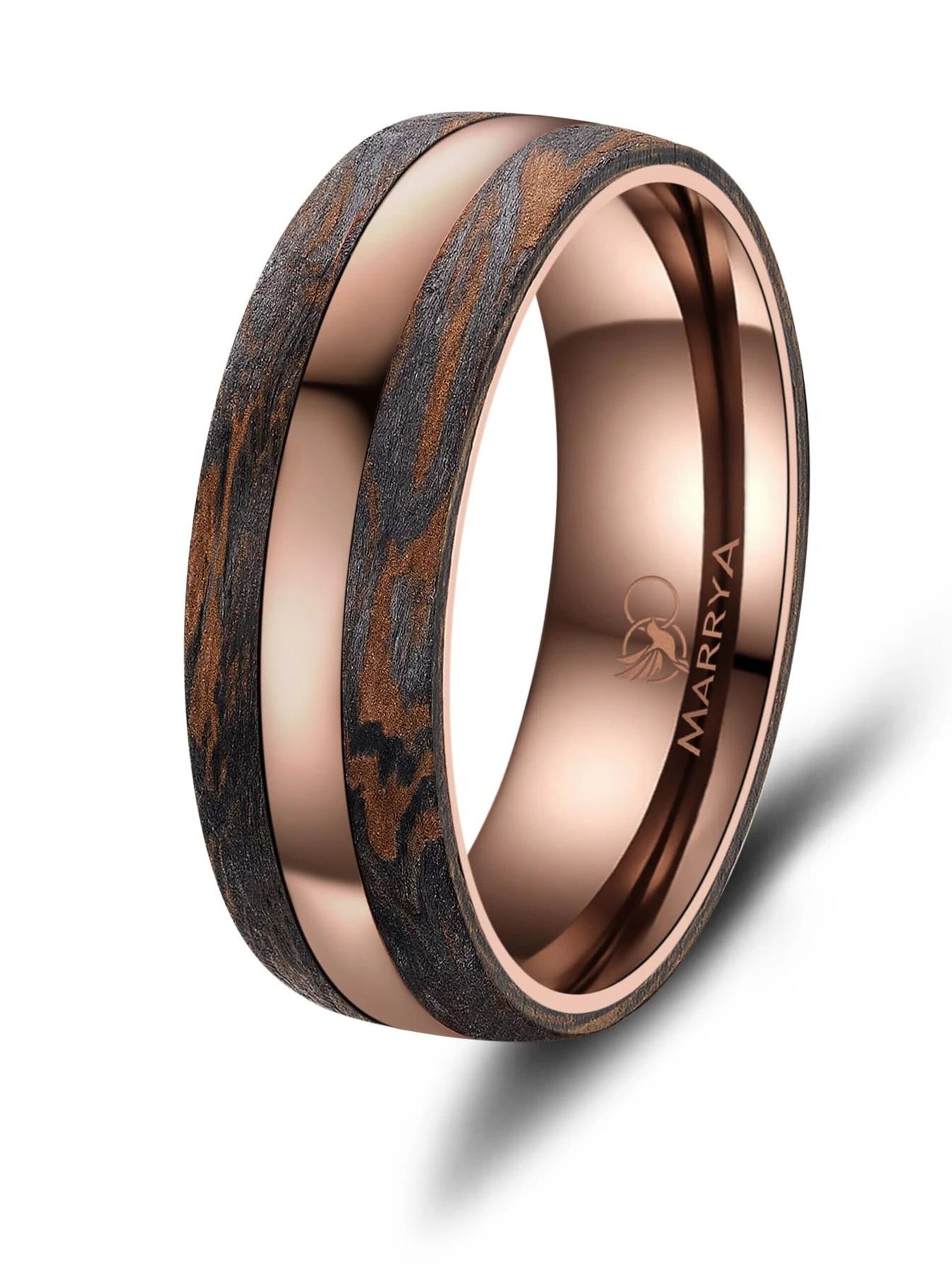 MARRYA Ring 'MARRYA Ehering CB-03 Carbon-Bronze' dam