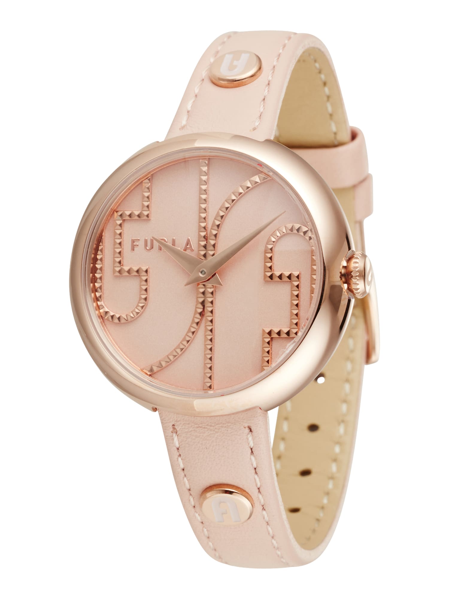 FURLA Analoginis (įprasto dizaino) laikrodis 'COSY' auksas / pastelinė rožinė