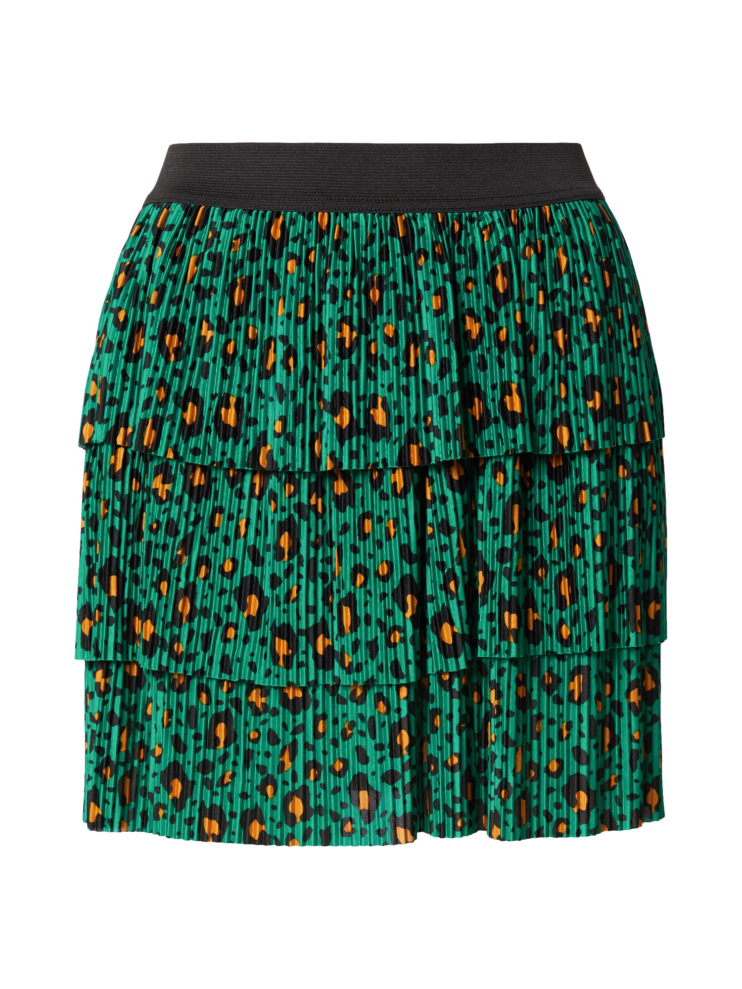 JDY Fustă BOA  galben auriu / verde / negru