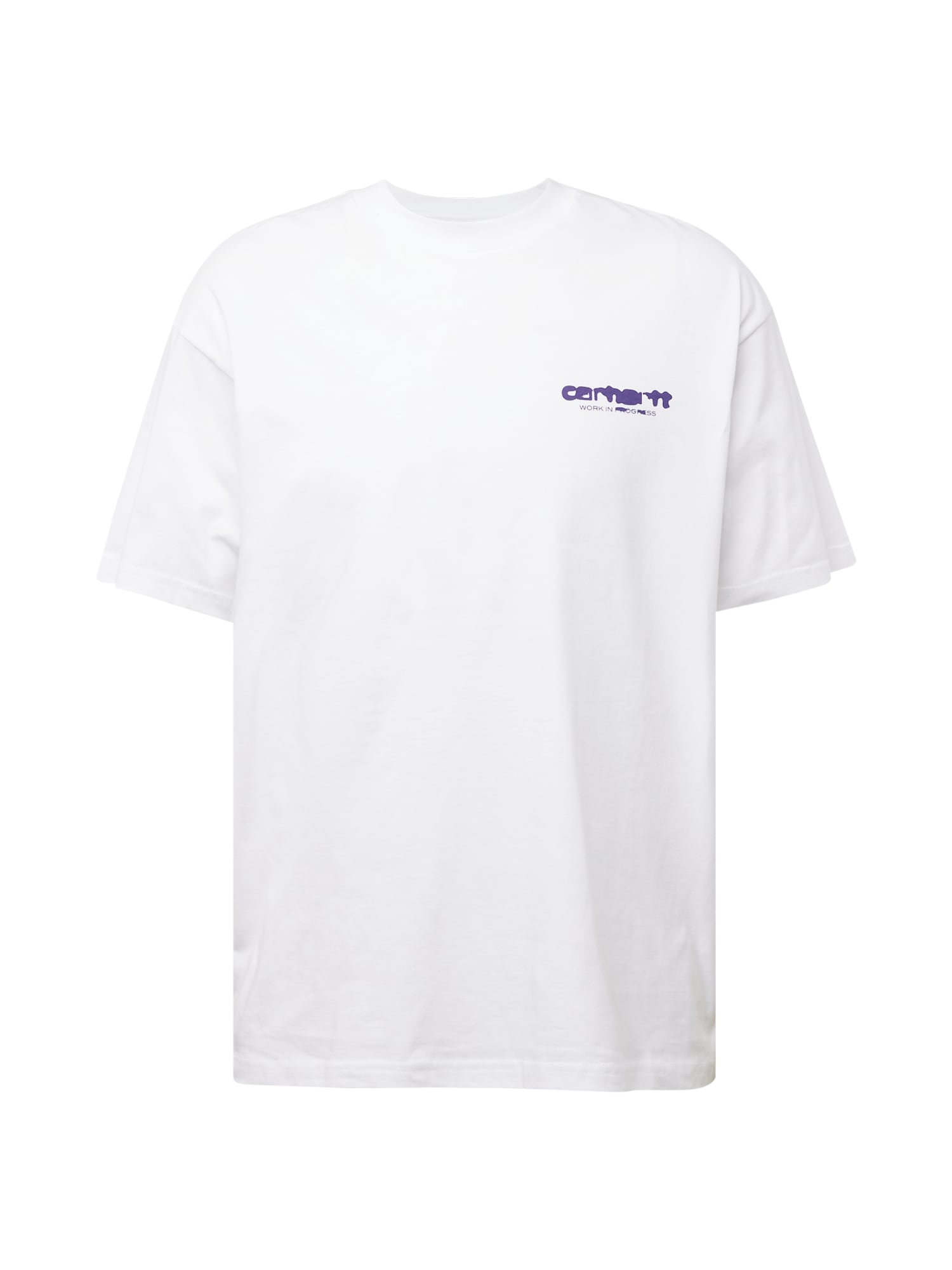 Carhartt WIP Majica  temno liila / bela