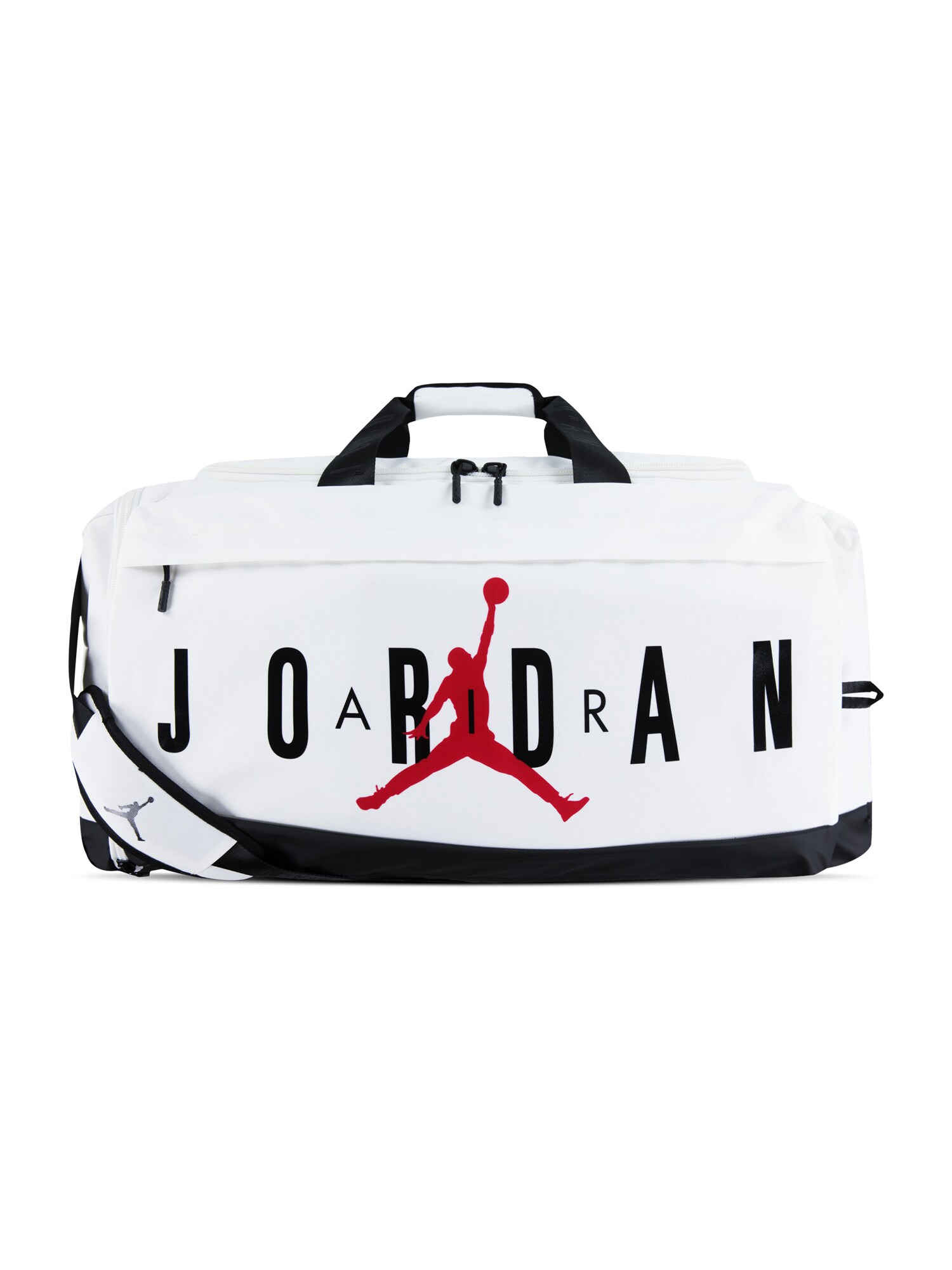 Jordan Športová taška 'JAM VELOCITY'  červená / čierna / biela