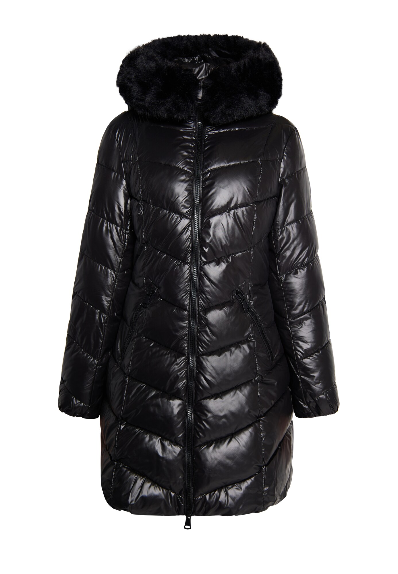 faina Palton de iarnă  negru