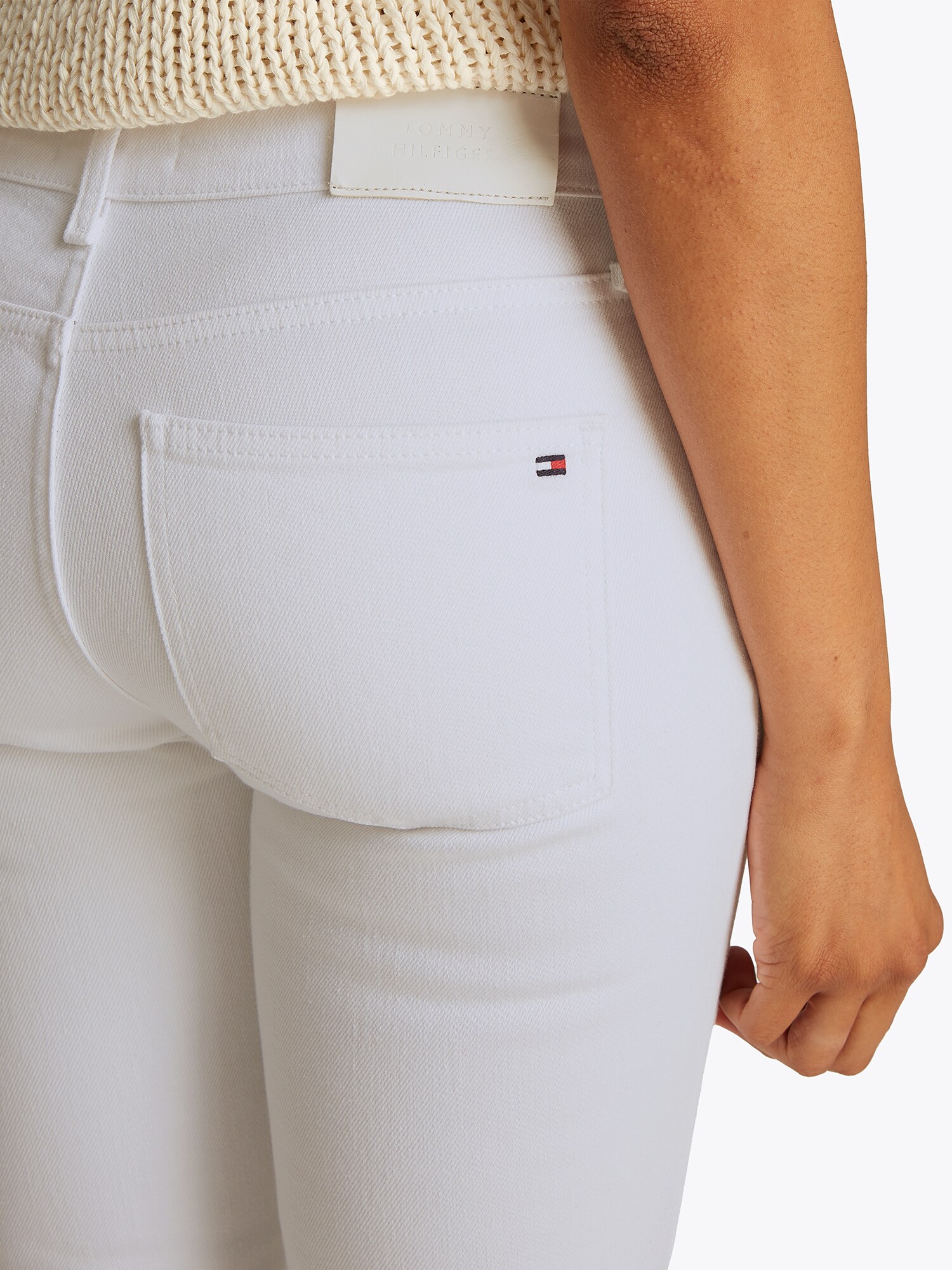 TOMMY HILFIGER Džínsy biely denim (obrázok 6)