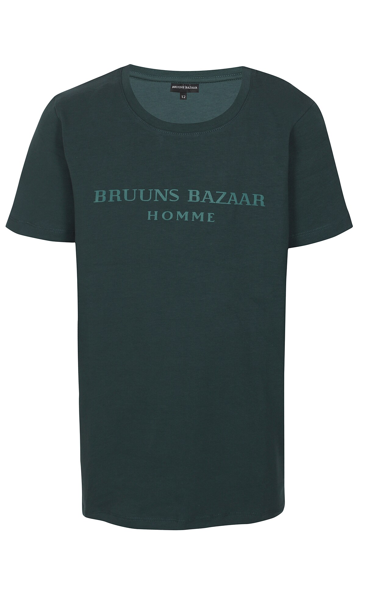 Bruuns Bazaar Kids Marškinėliai 'Karl-Oskar' pastelinė žalia / tamsiai žalia