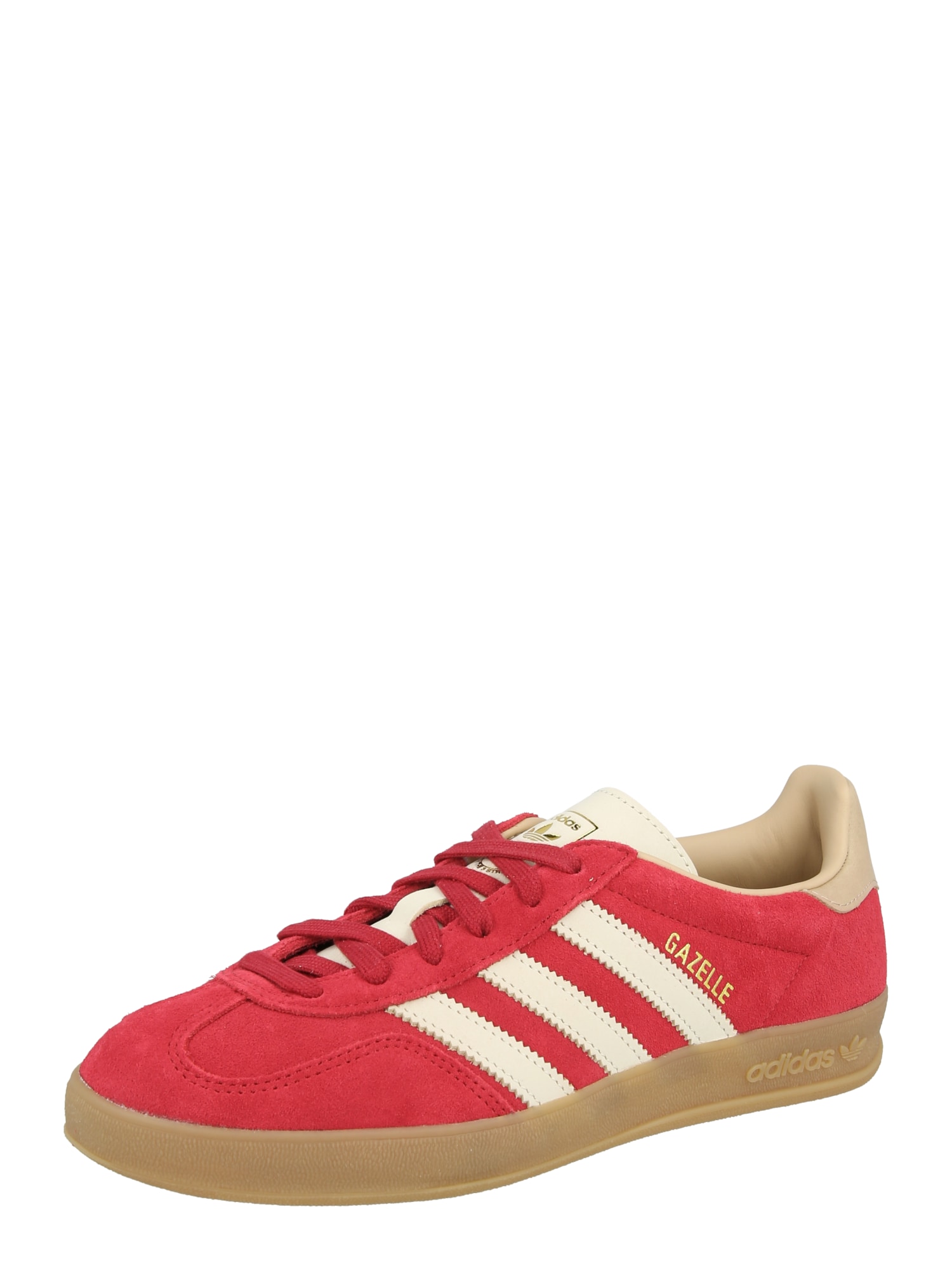 ADIDAS ORIGINALS Sneaker low Gazelle bej / roșu
