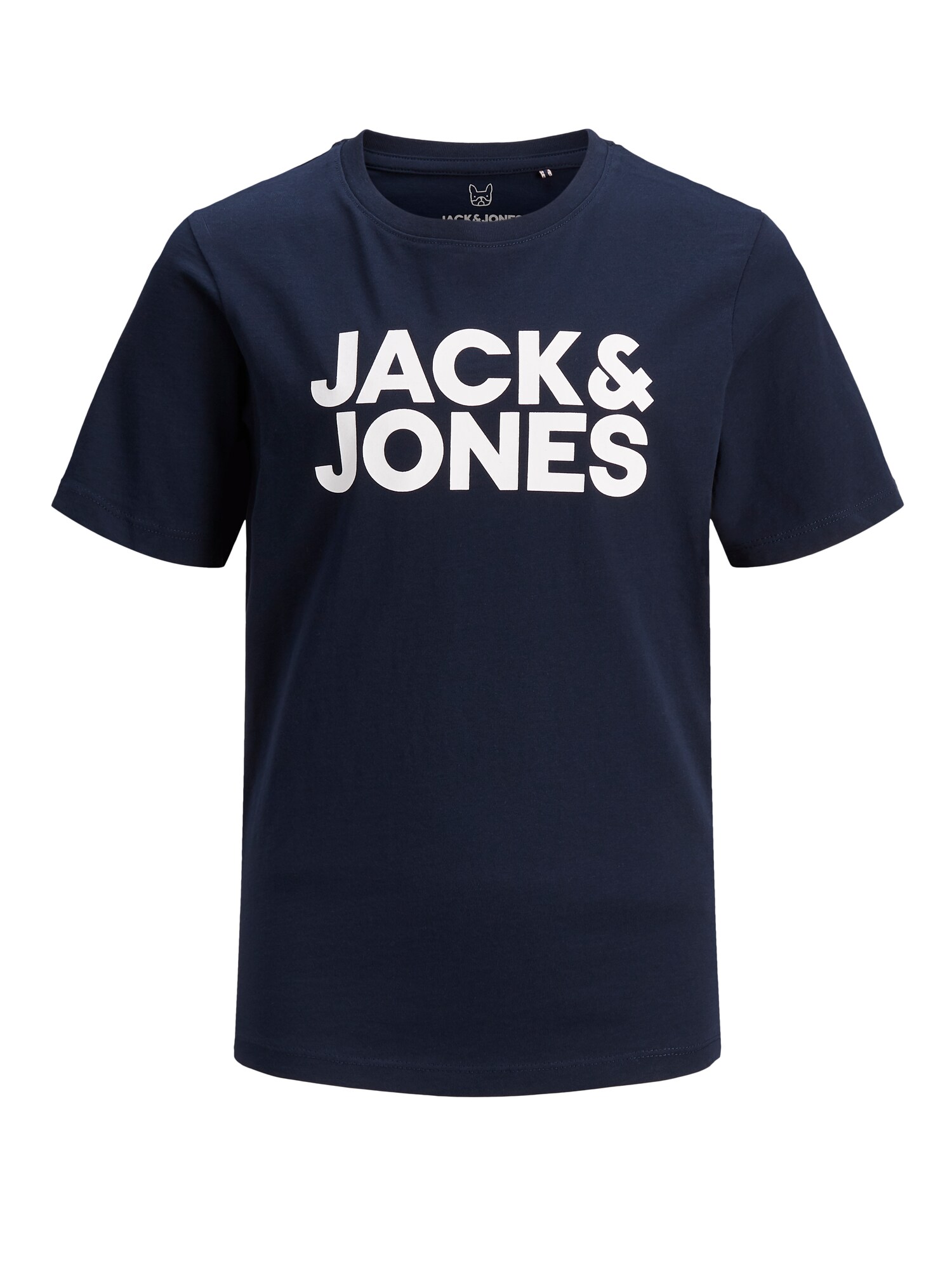 Jack & Jones Junior Tričko  námornícka modrá / prírodná biela