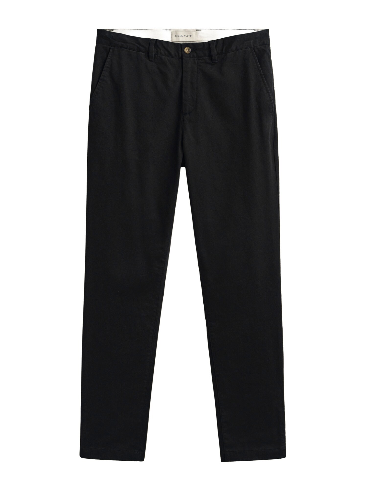 GANT Pantaloni eleganți CLASSIC  negru